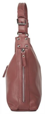 Samantha Look Henkeltasche, echt Leder, Made in Italy