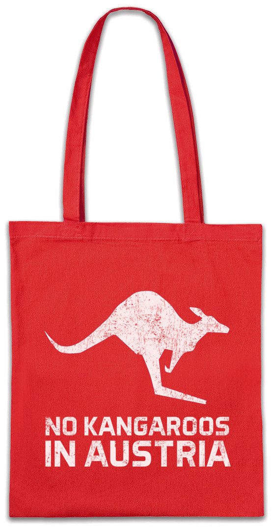 Urban Backwoods Beuteltasche No Kangaroos In Austria Stofftasche Englischlehrer Österreich Fun (1-tlg), Englisch Professor Schule Lehrer