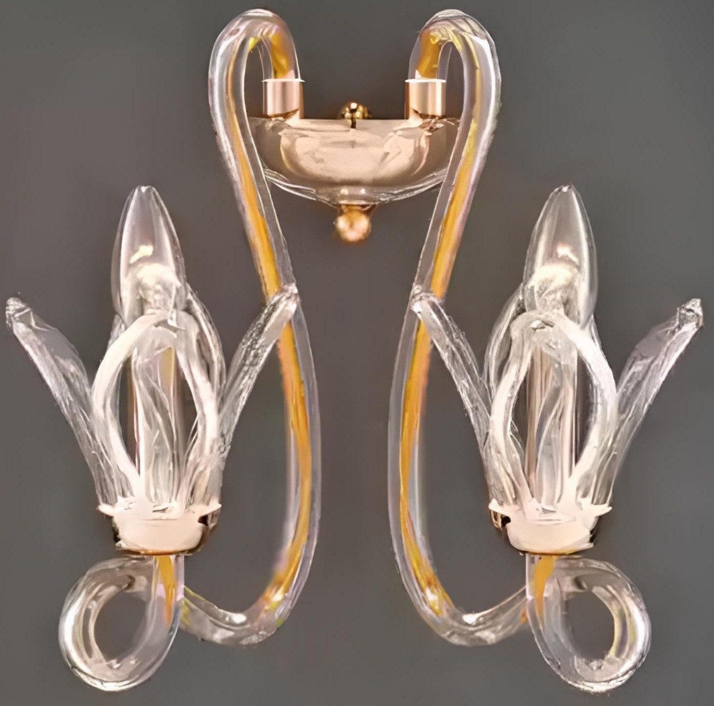 Xlmoebel Wandleuchte Luxuriöse Kristall-Wandlampe für elegantes Ambiente, Hergestellt in Europa
