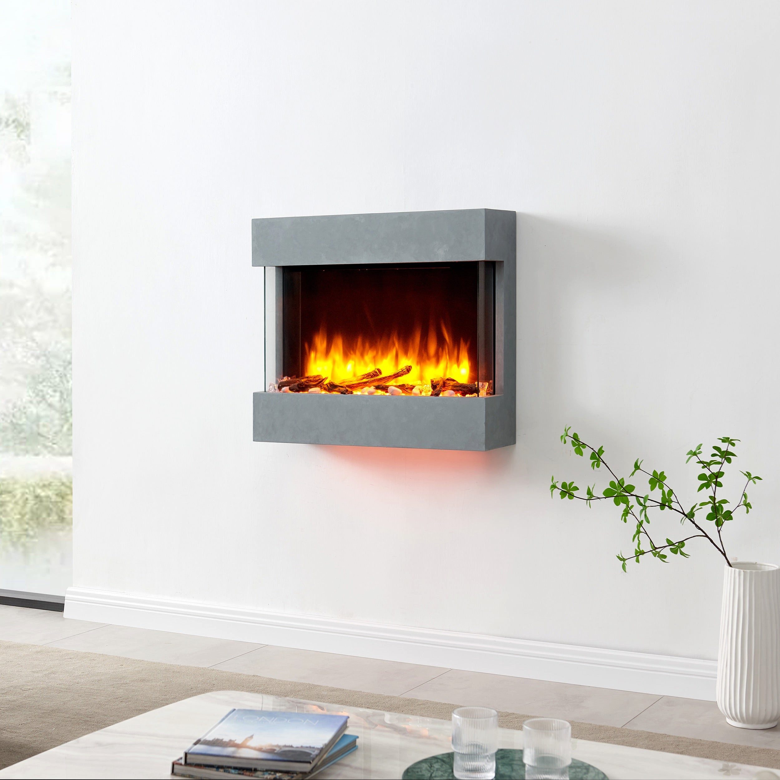Balderia Elektrokamin BALDERIA Alva - Wandkamin, günstig online kaufen