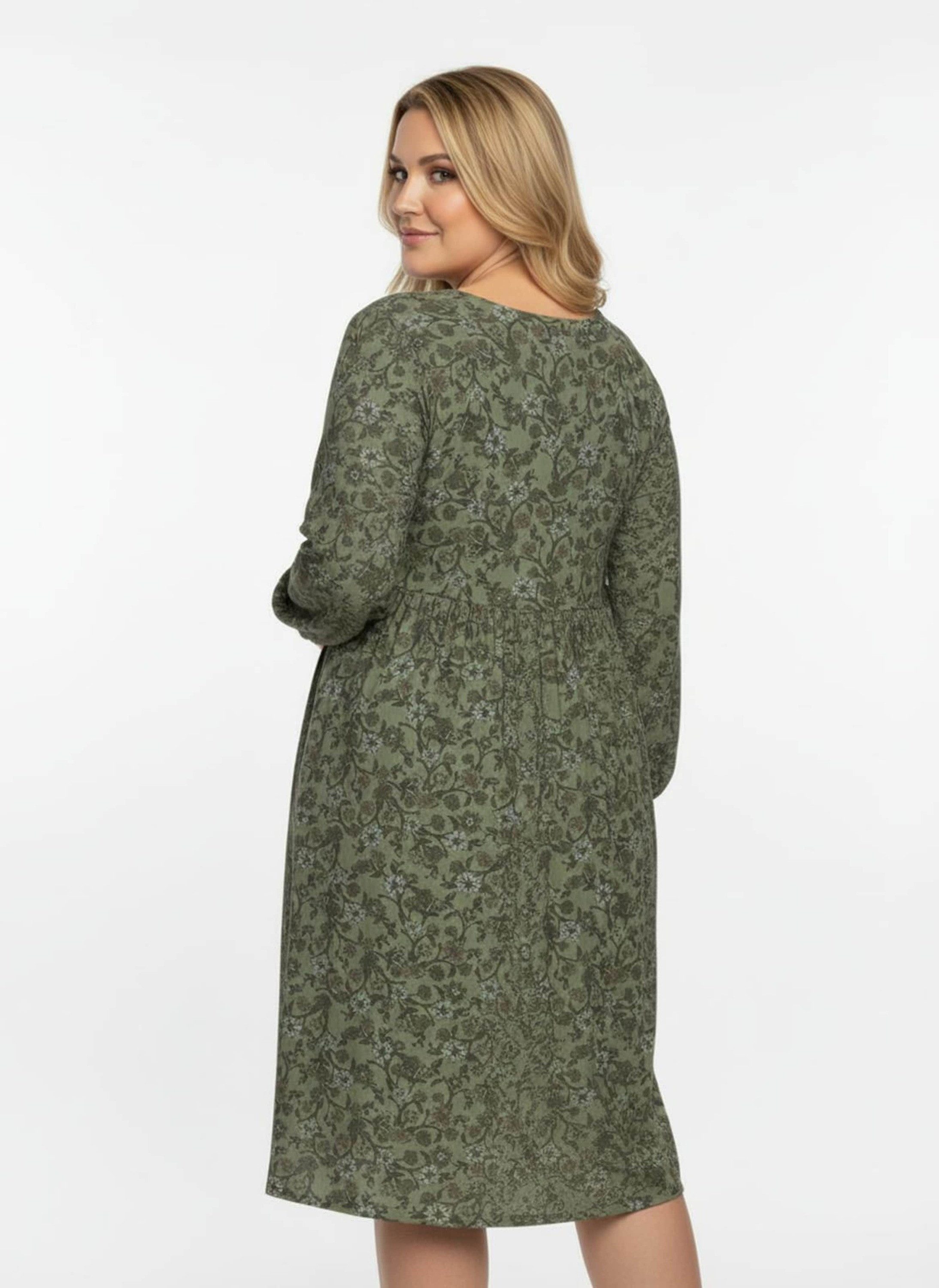 Witt Etuikleid Mesh-Kleid Langarm
