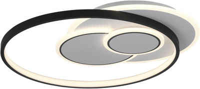 Paul Neuhaus Deckenleuchte MAILAK, getrennt schaltbar, LED fest integriert, Warmweiß, LED, separat steuerbar (Schalter)