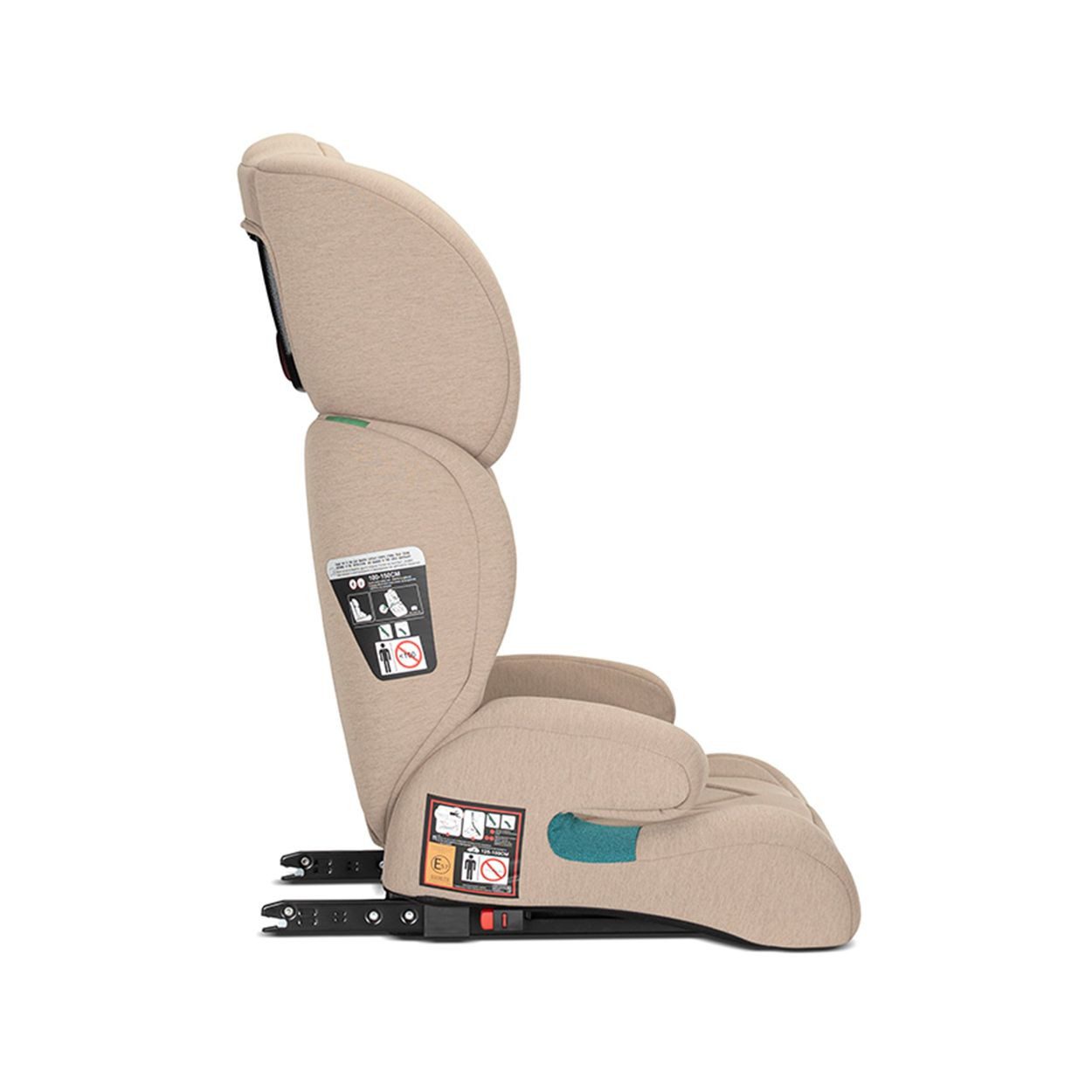 LORELLI Kindersitzerhöhung Speed GT Isofix (100-150cm), ab: 3, bis: 12, Gruppe 2/3, Kopfstütze, Polyester, höhenverstellbar, Bezug wählbar – Bild 5 von 5