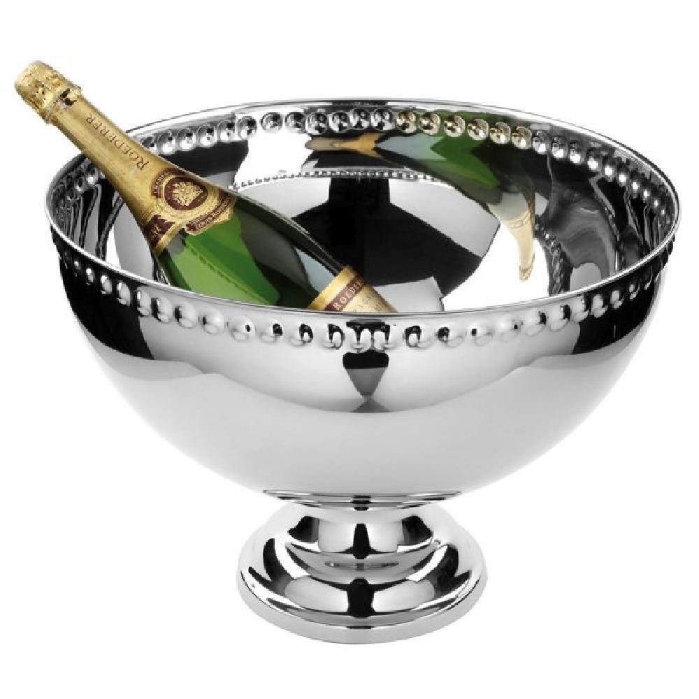 Wein- und Sektkühler Champagnerkühler Punchbowl Jupiter Edelstahl