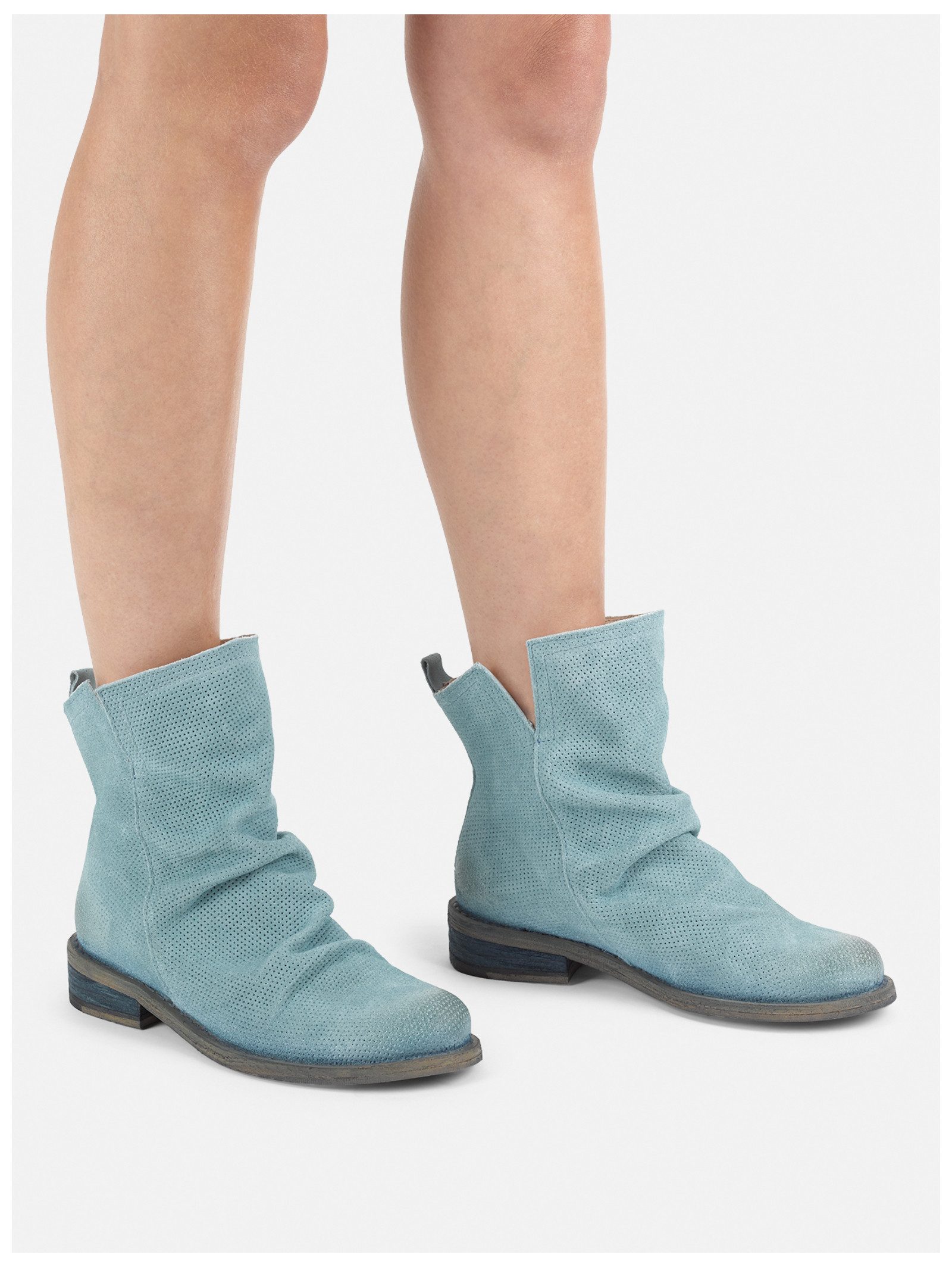Felmini Stiefelette Veloursleder Stiefelette