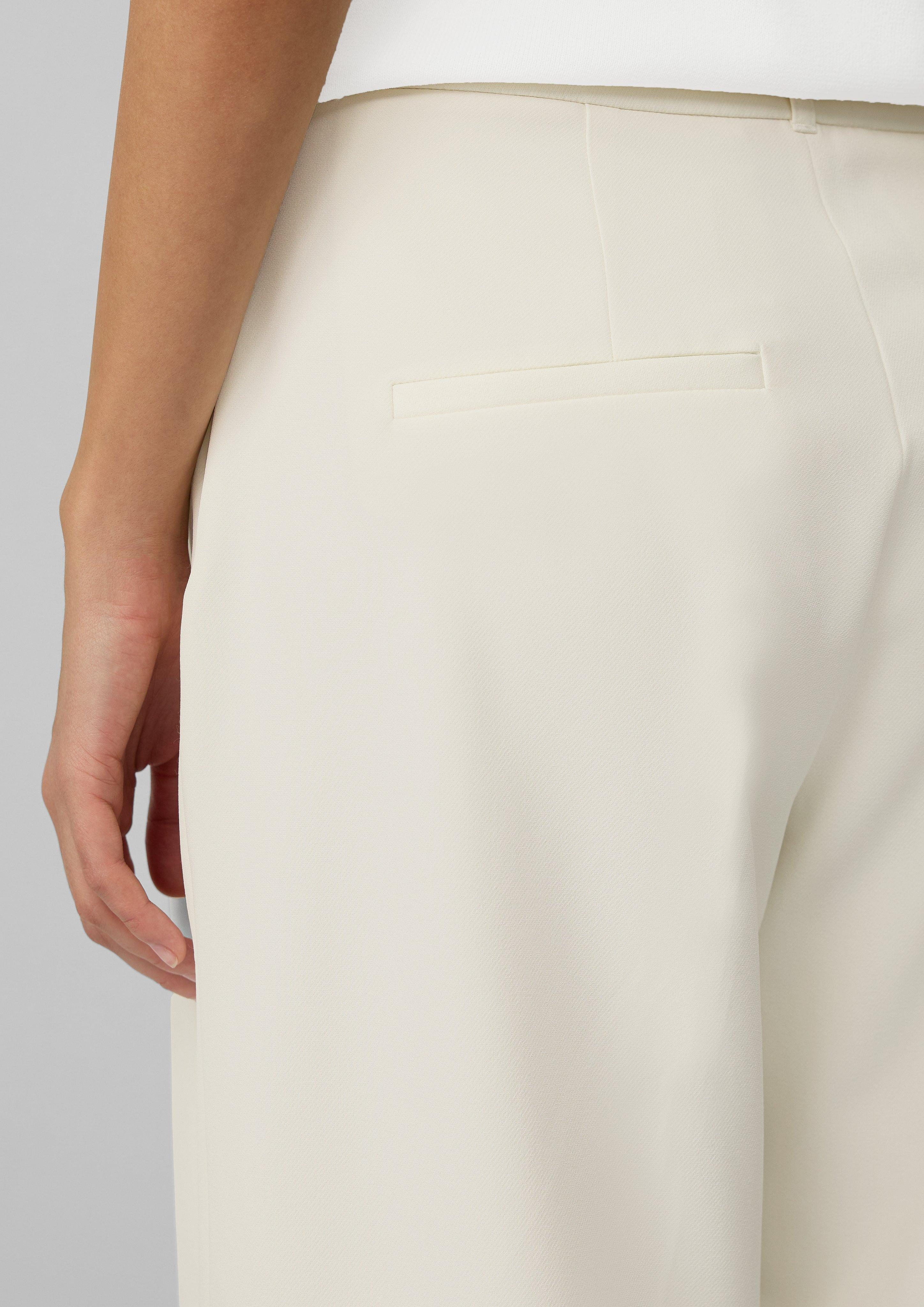 s.Oliver BLACK LABEL Stoffhose Twill-Hose mit günstig online kaufen