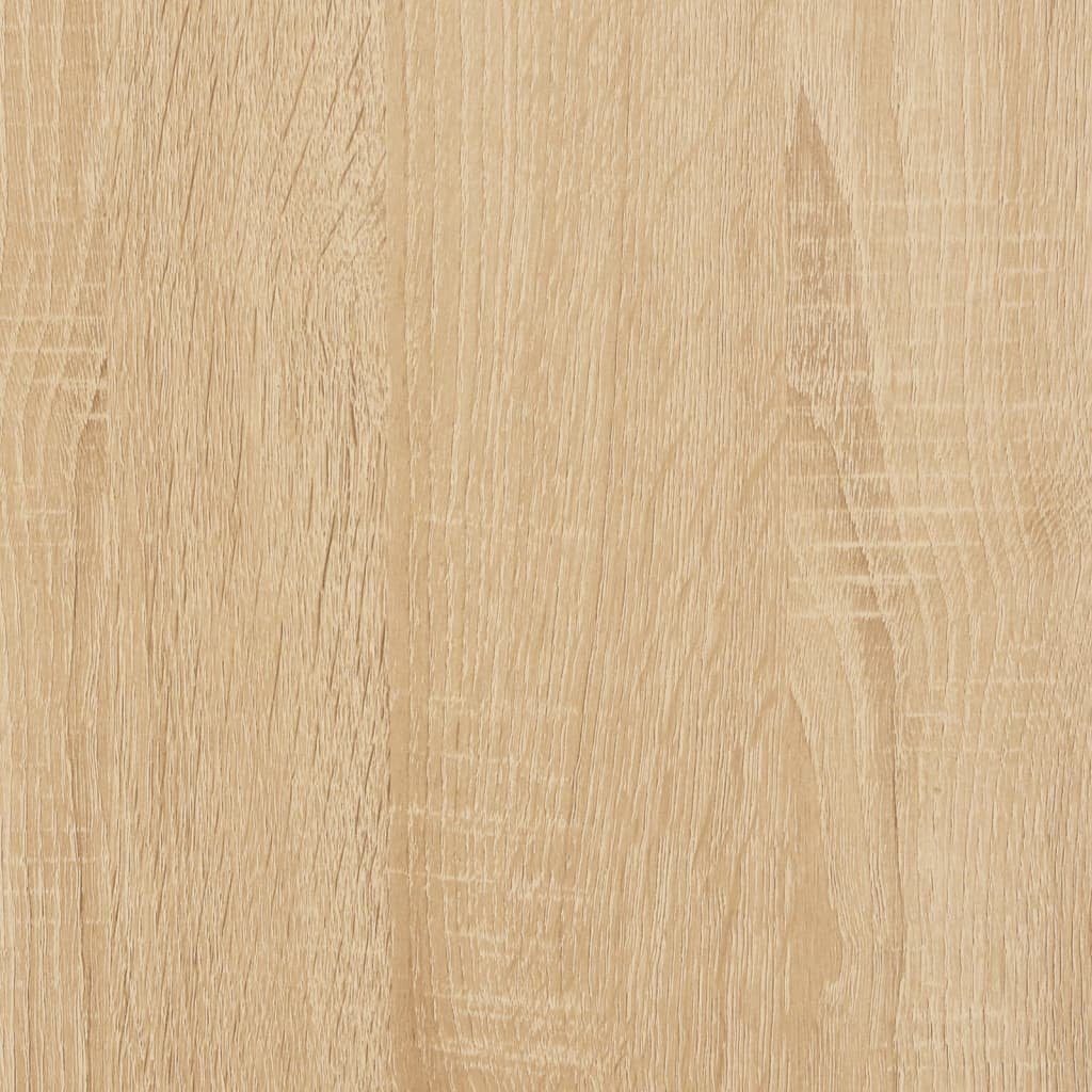Sonoma-Eiche furnicato cm Konsolentisch Holzwerkstoff 75x22,5x75 Beistelltisch