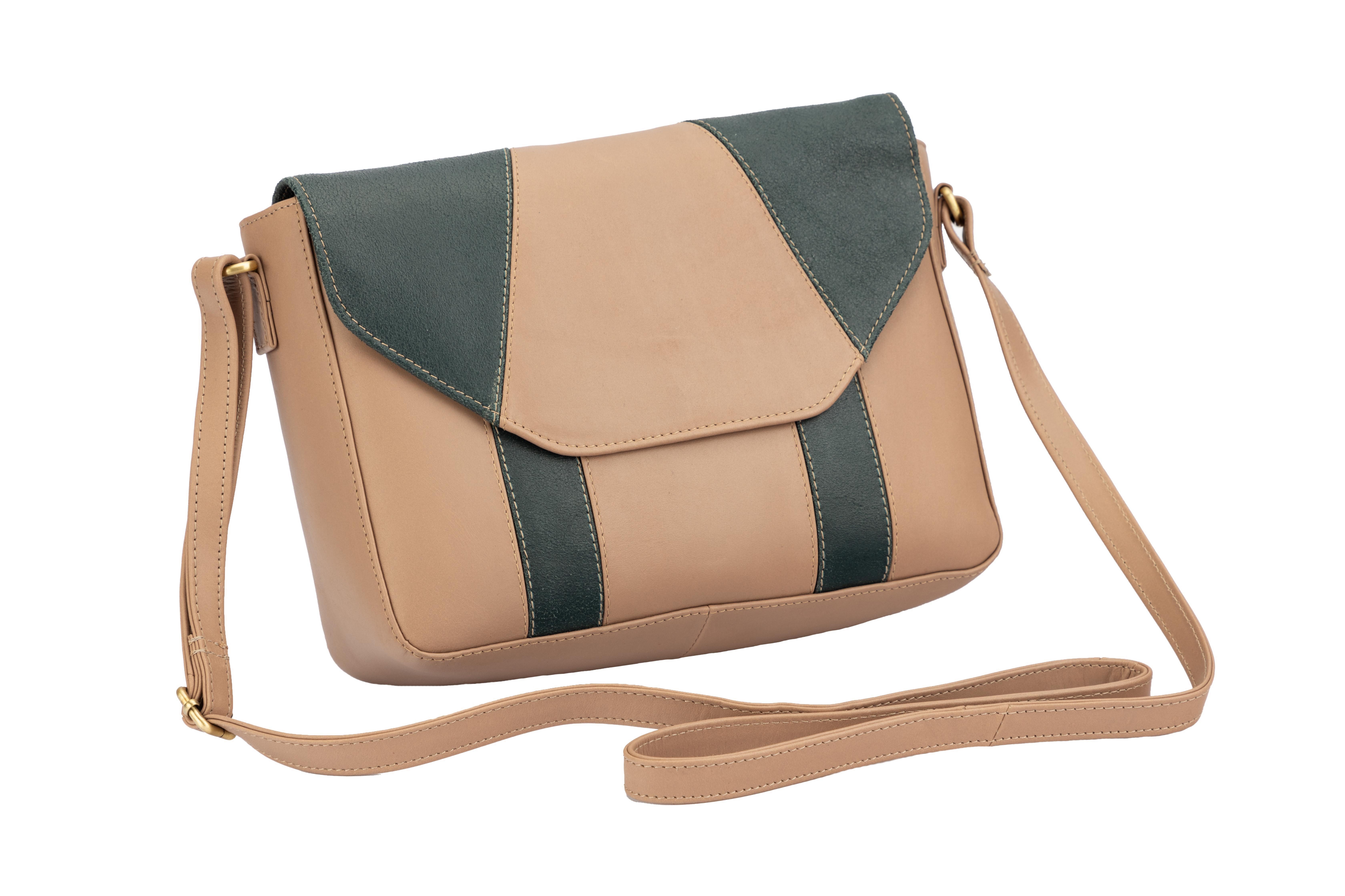 El Puente Schultertasche Schultertasche, Handmade, Fair Trade