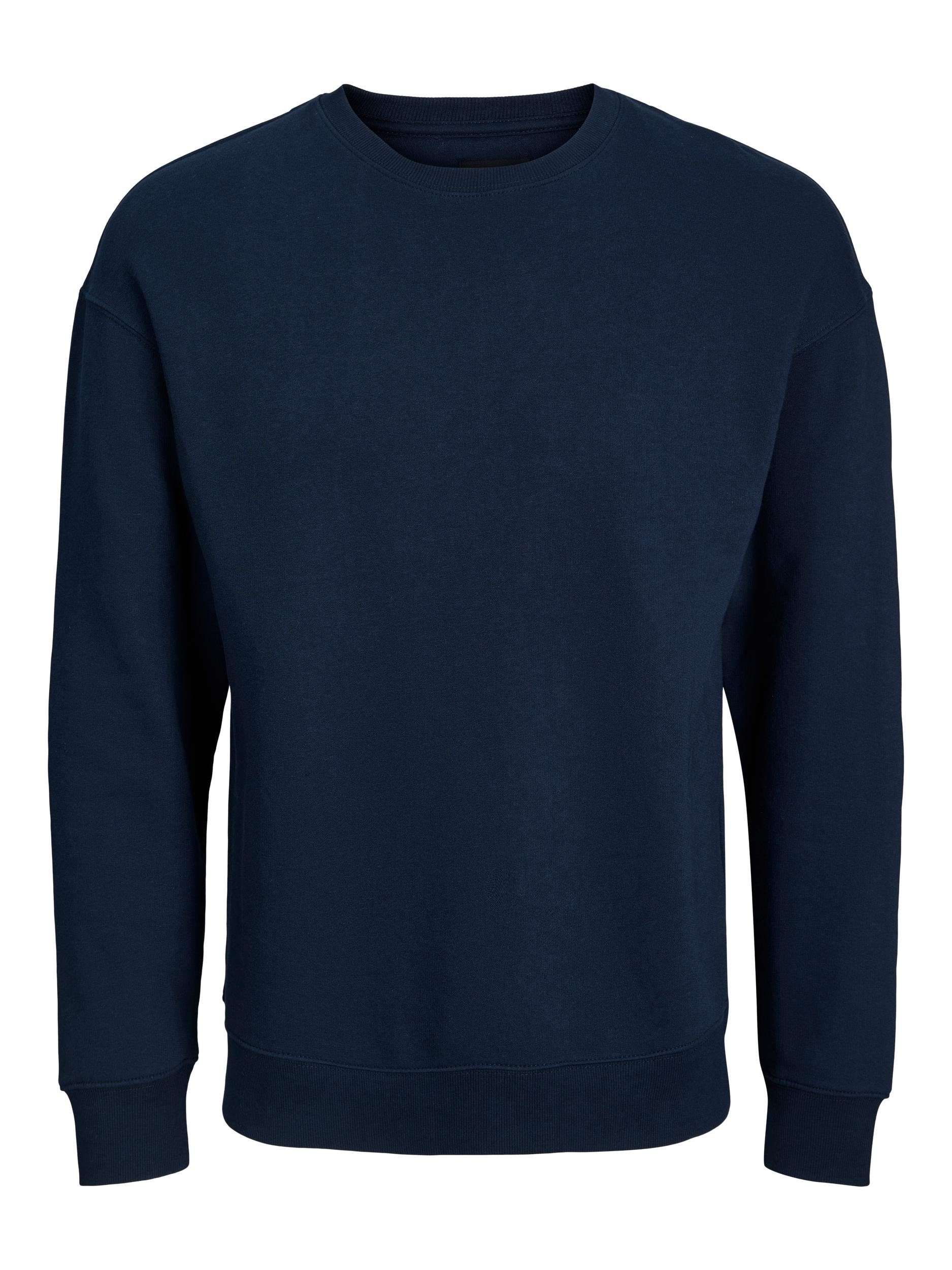 Jack & Jones PlusSize Sweatshirt Navy SWEAT CREW NOOS JJEBRADLEY PLS Blazer