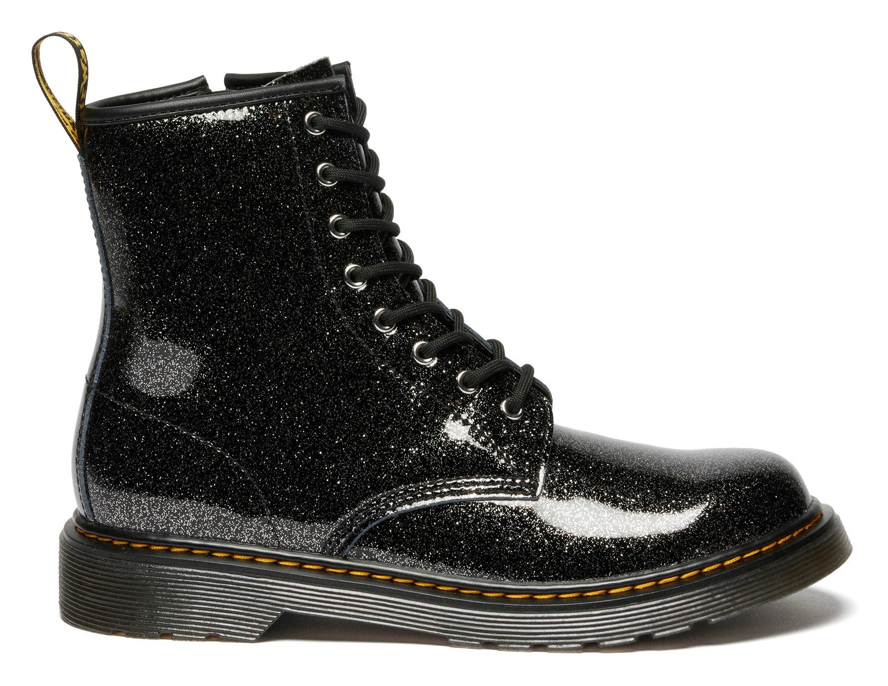 DR. MARTENS 1460 Kinder SOFTY T Schnürboots Kinderstiefel, Freizeitschuh mit Reißverschluss und Anziehlasche