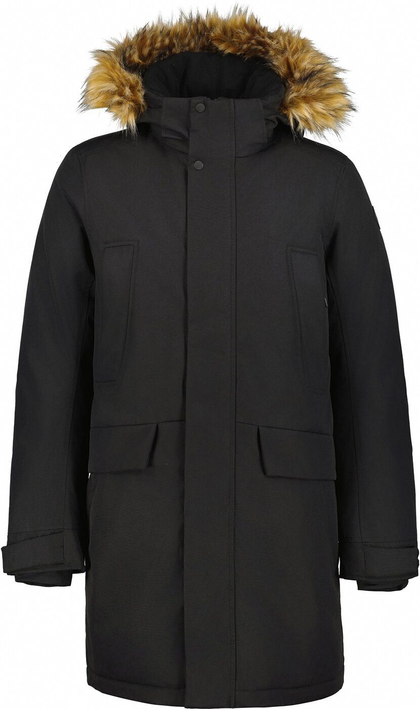 Icepeak Parka ICEPEAK ALAMOS Parka Jacke SCHWARZ