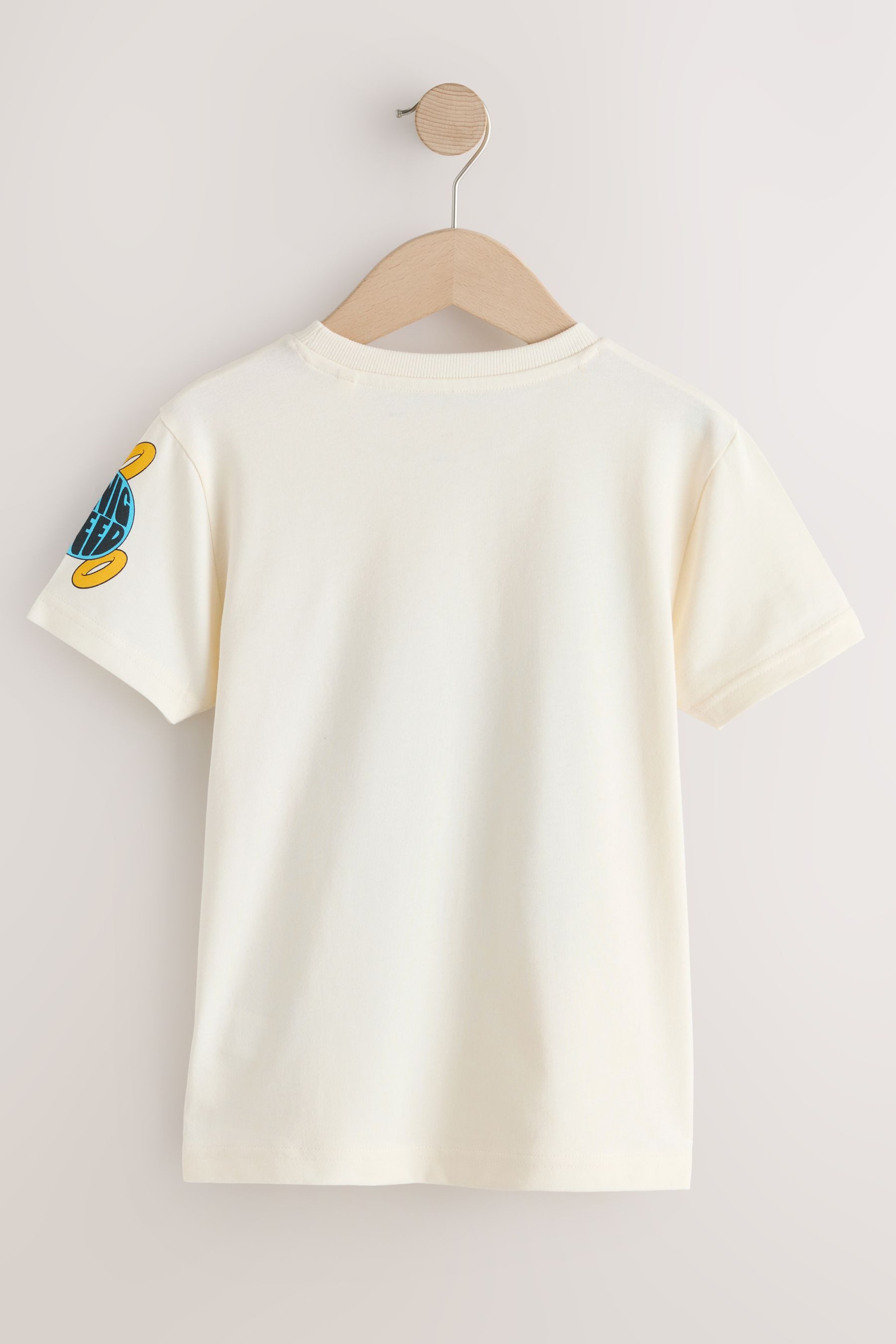 Next T-Shirt Sonic T-Shirt mit Wendepailletten 100 % Baumwolle (1-tlg)