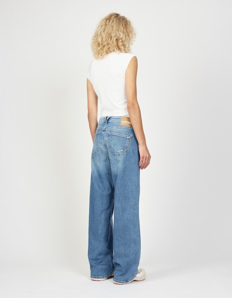 GANG Chinos 94FANNY cool vint midblue