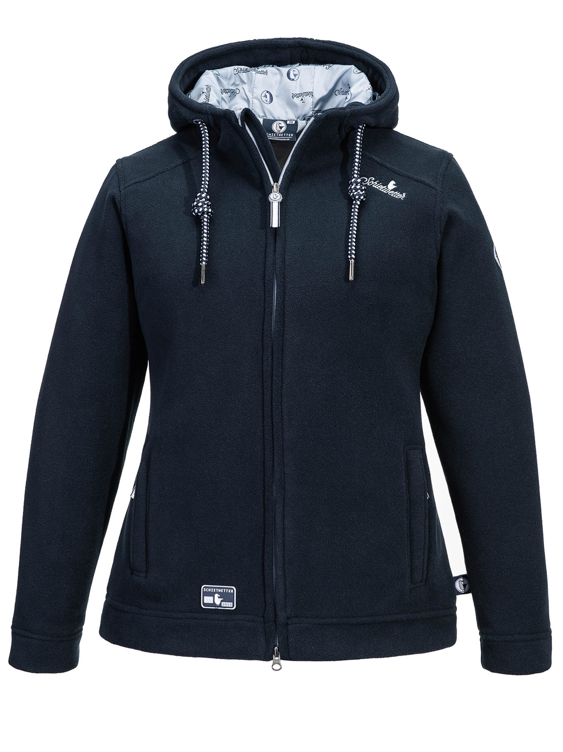 Schietwetter Fleecejacke Damen Fleecejacke "Holzbein Angie" günstig online kaufen