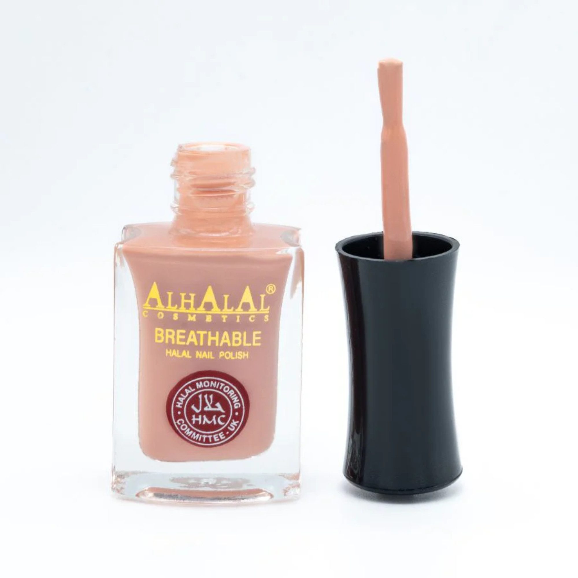 Alhalal Cosmetics Ltd. Nagellack Atmungsaktiver Halal Nagellack – alkoholfrei & wasserdurchlässig, Halal HMC-Zertifiziert,Vegan & alkoholfrei