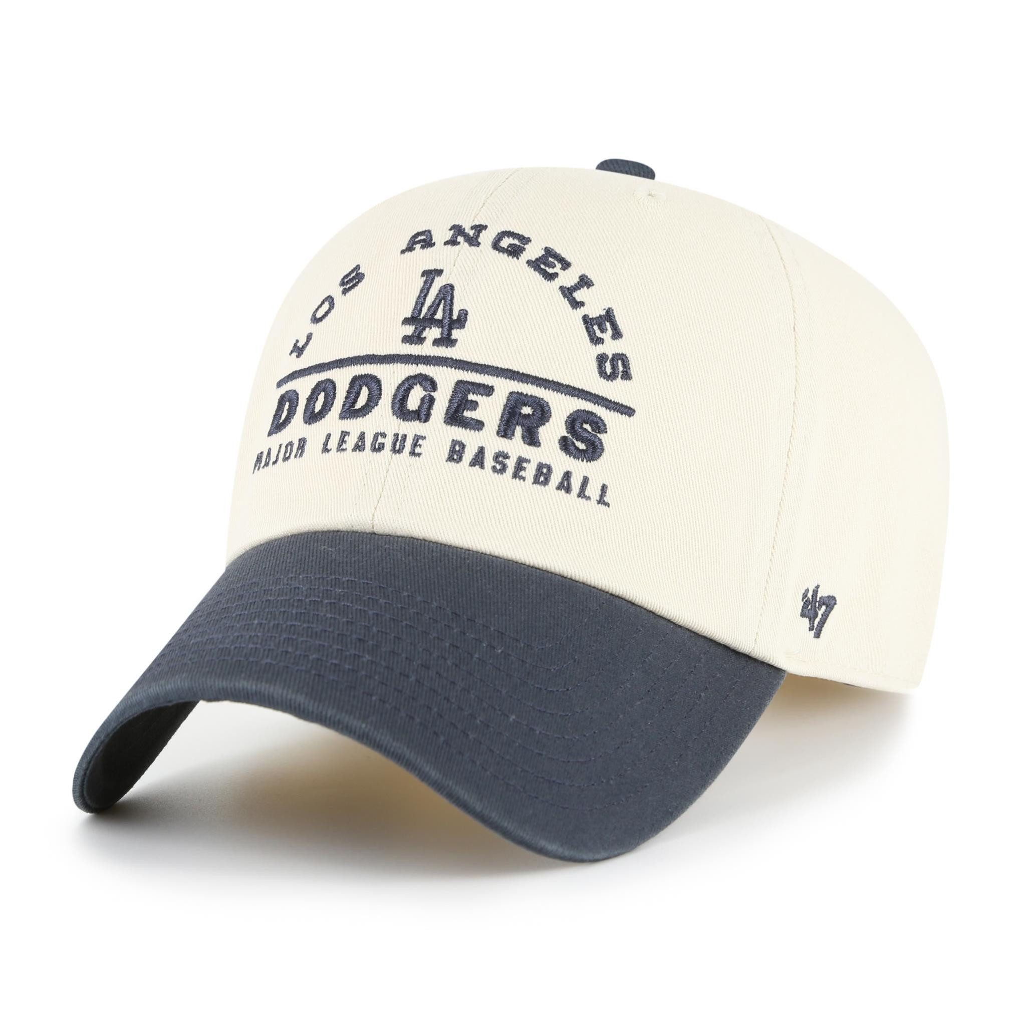 Baseball Cap '47 Brand MLB Cap Los Angeles Dodgers WINDHAM '47 Clean Up Natural