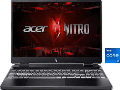 Acer Nitro 16 AN16-51-7396 Notebook (40,64 cm/16 Zoll, Intel Core i7 13700H, GeForce RTX 4050, 512 GB SSD)