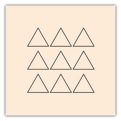 MOTIVISSO Poster Triangle Formation Outline