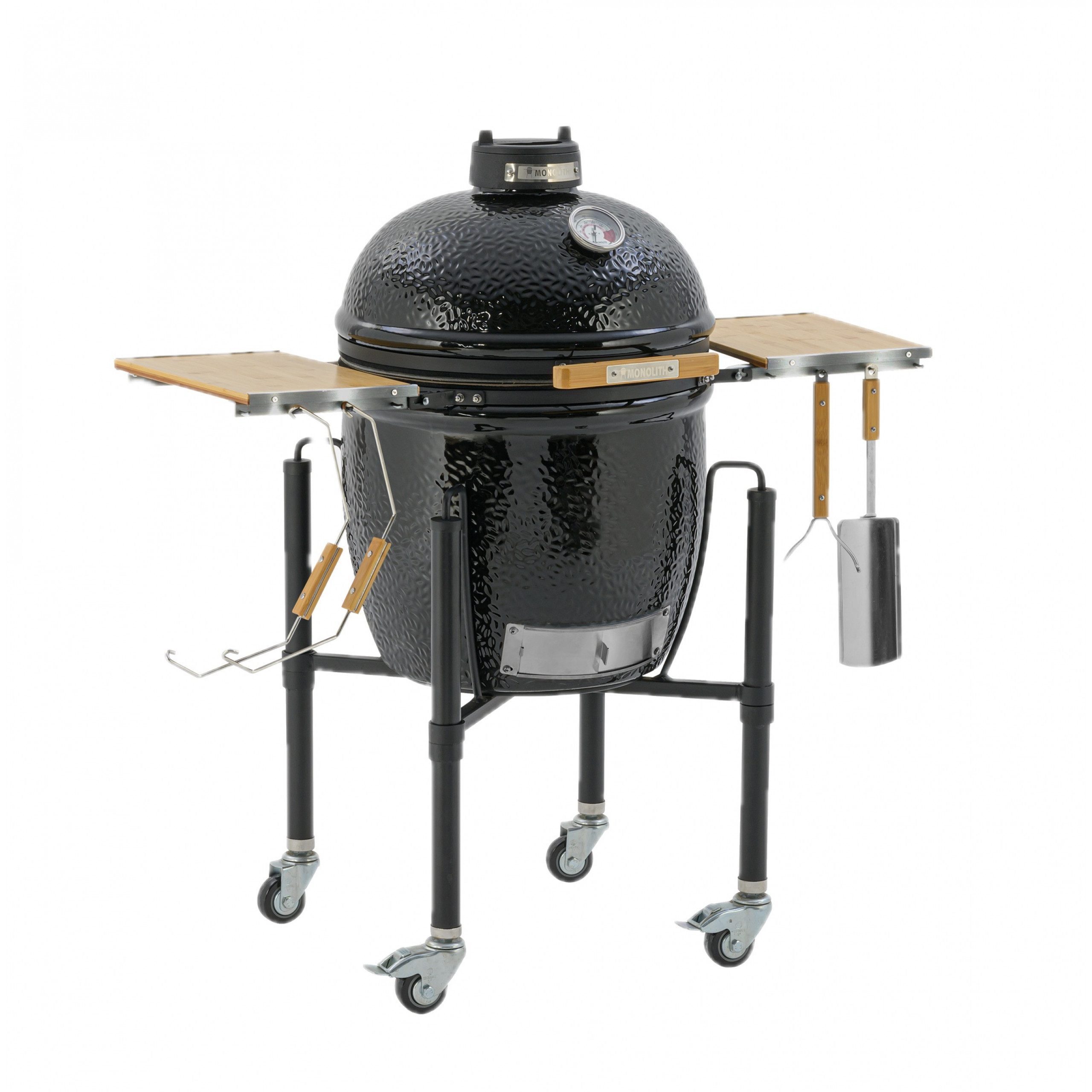 MONOLITH Keramikgrill Monolith Keramikgrill MONOLITH ONE.55 mit Gestell und Seitentische