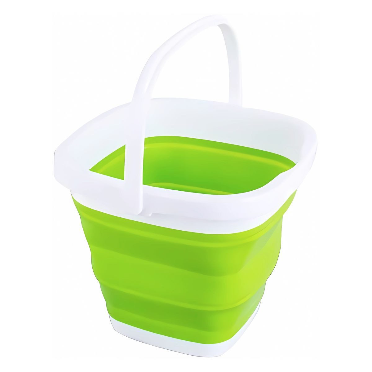 König Design Falteimer Putzeimer Wassereimer Camping Campingeimer Ведро для рыбалки, Ausgießer, Aufhängeöse, Tragehenkel, Falteimer Haus & Camping