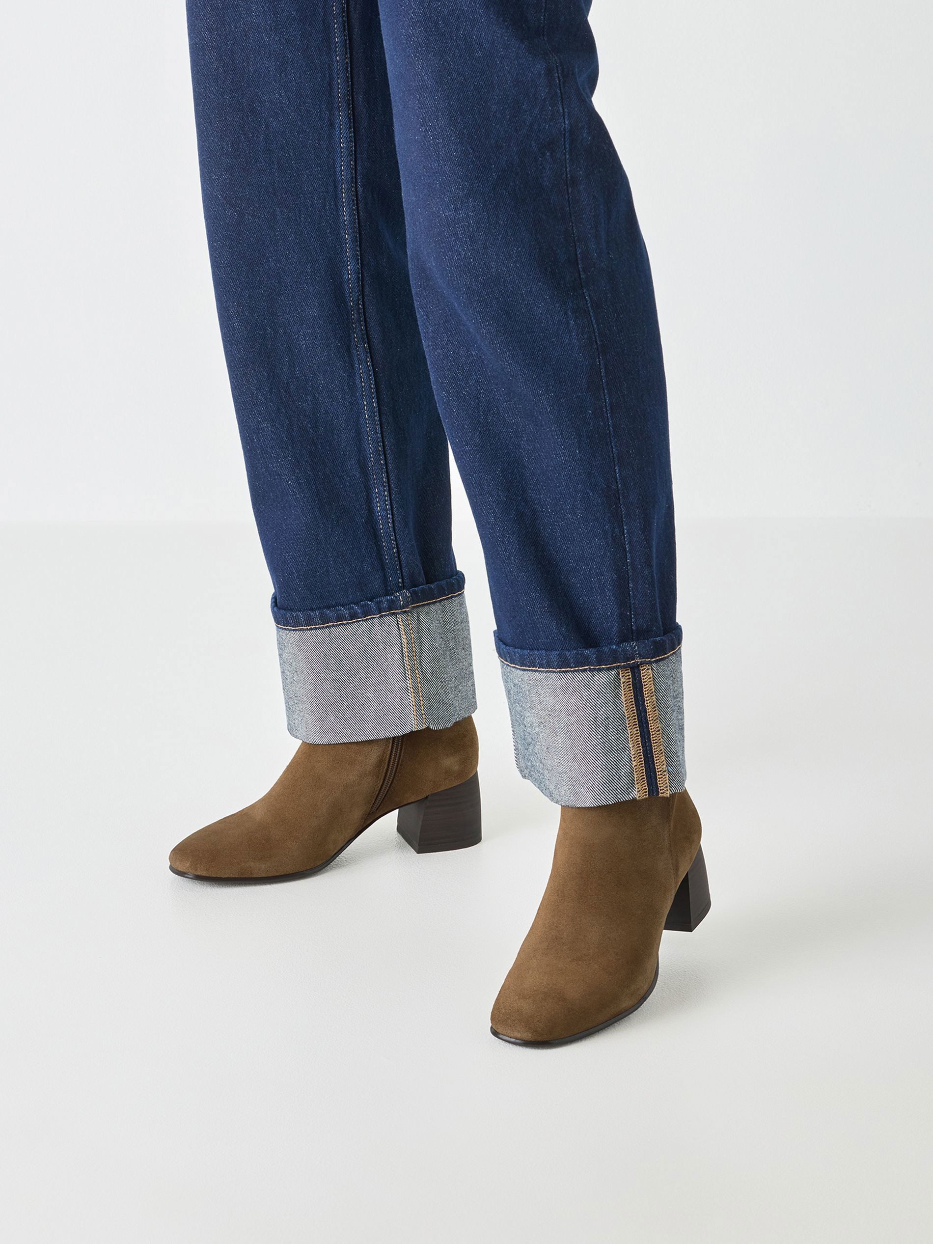 Tamaris ANTIshokk, ANTIslide, TOUCH-IT aus Leder Stiefelette ANTIshokk
