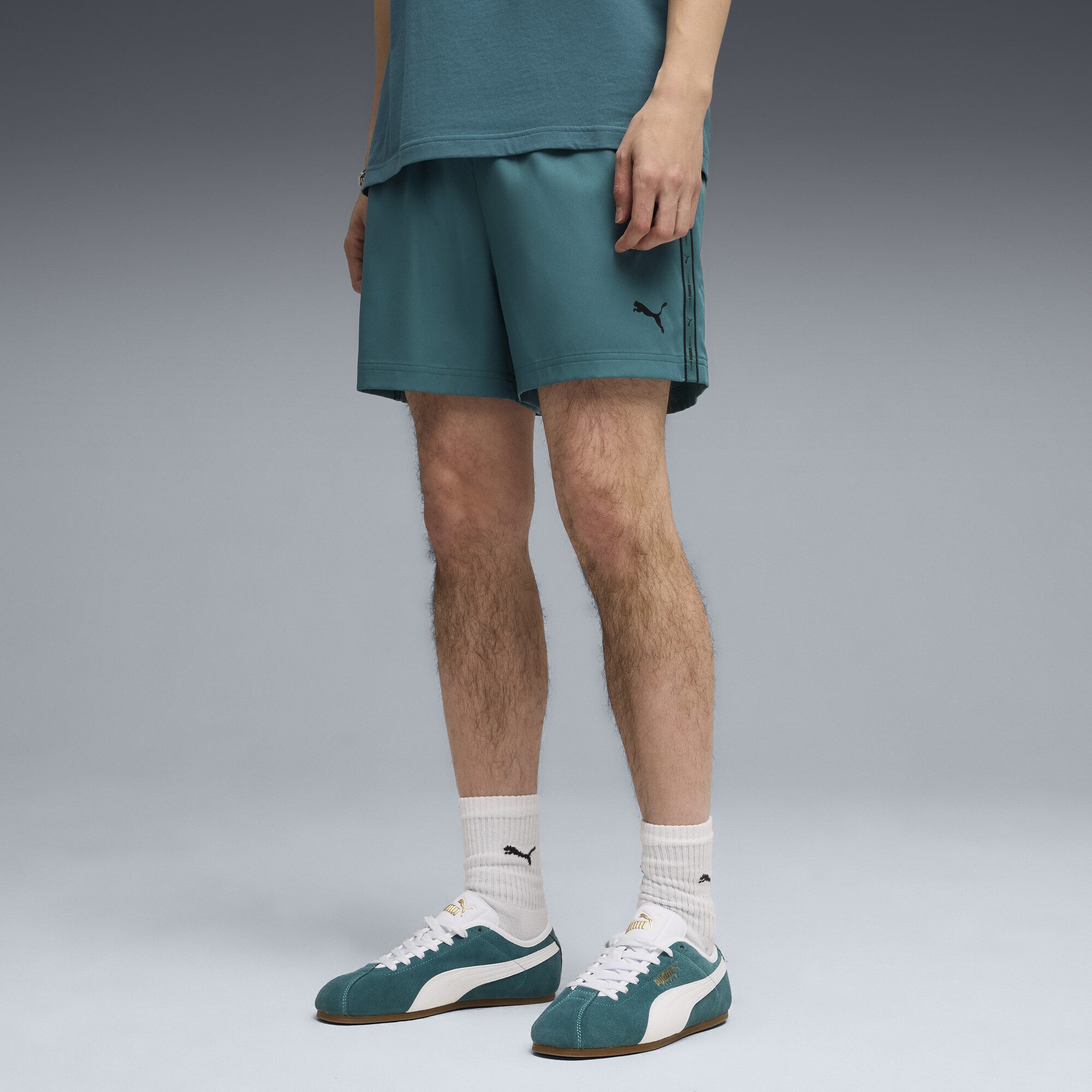 PUMA Shorts Essentials Tape 5" Gewebte Shorts Herren
