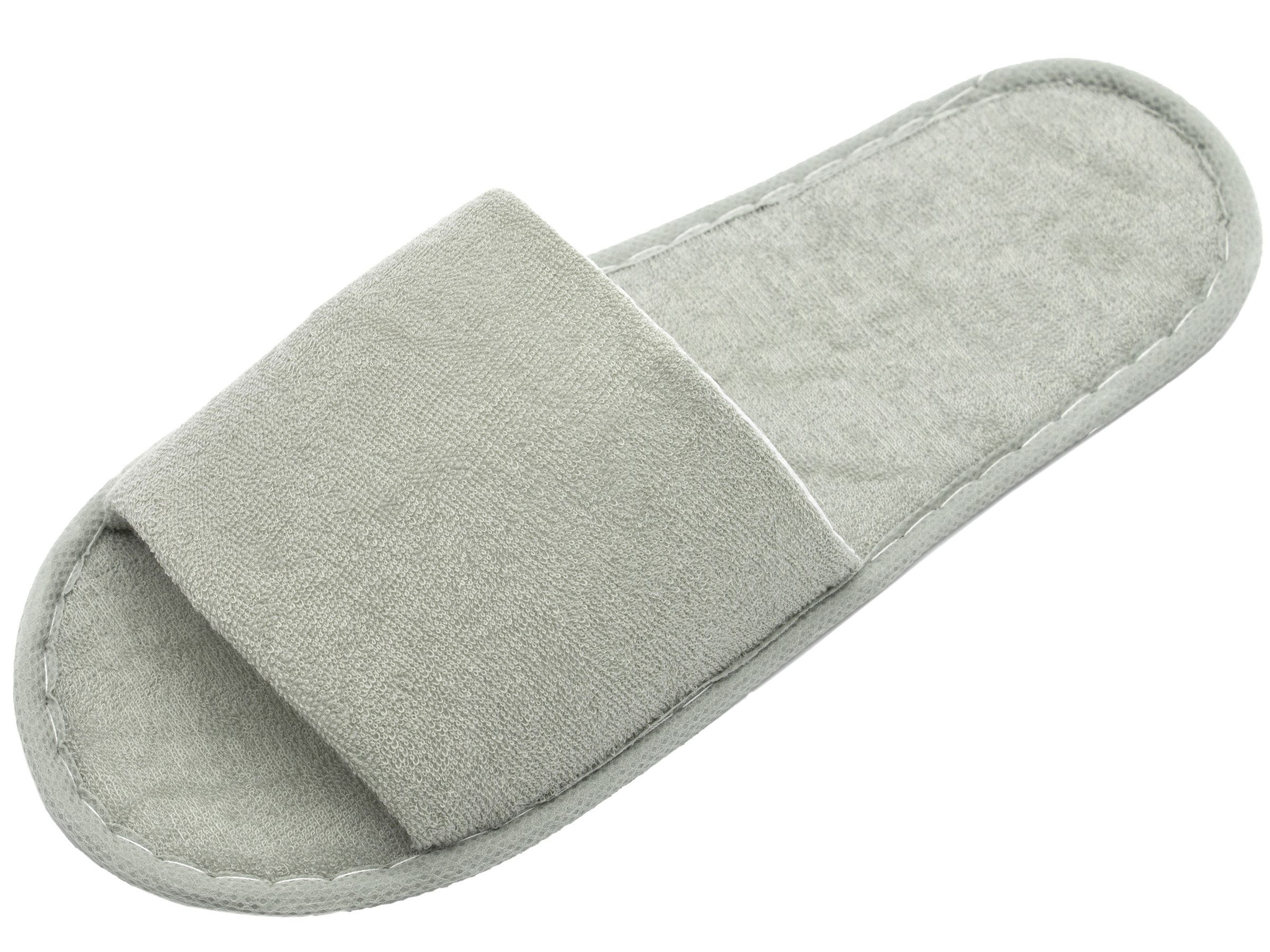 ZOLLNER Pantoffel (10-tlg) 100% Polyester, vom Hotelwäschespezialisten