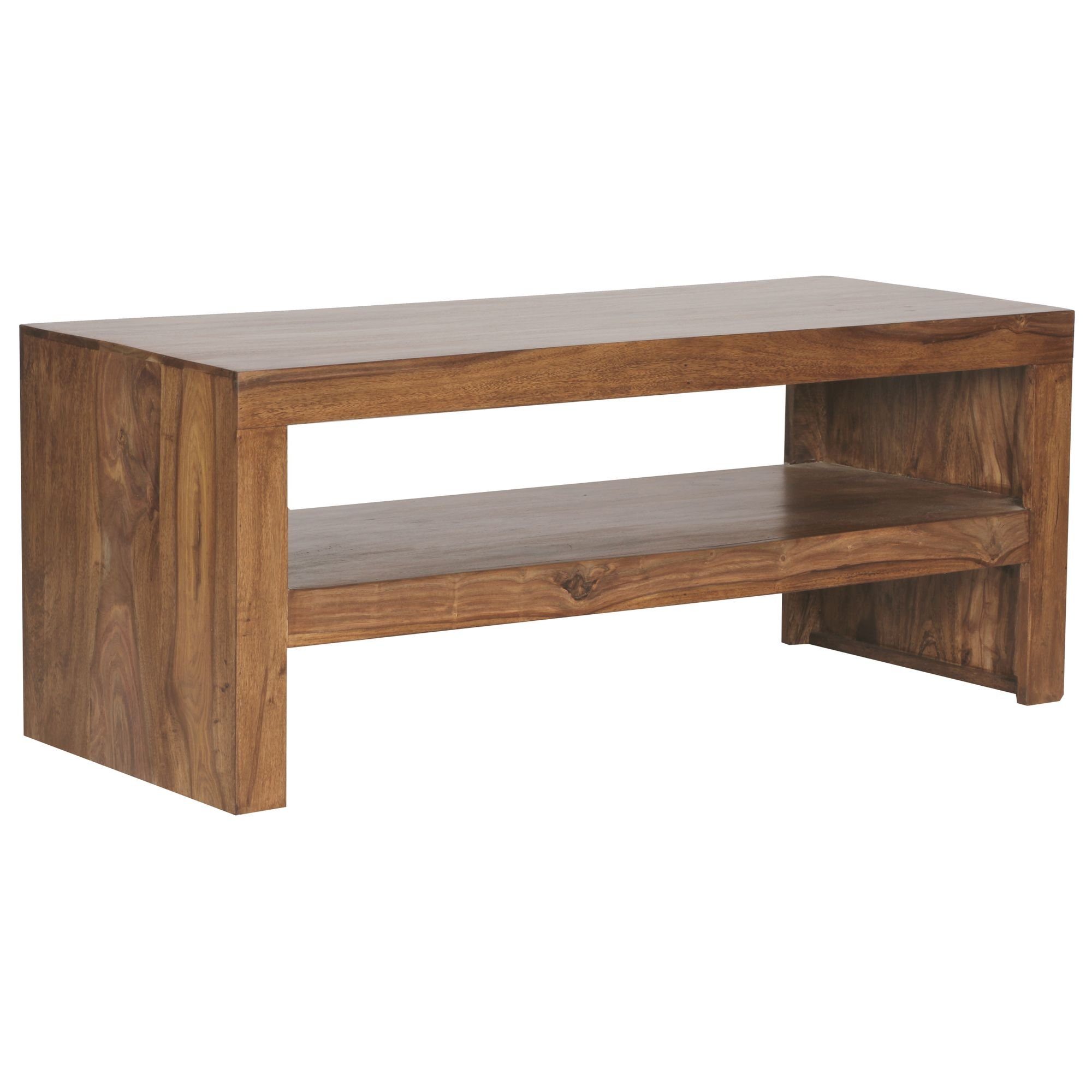 WOHNLING Couchtisch MUMBAI Massiv Holz Sheesham 90 cm breit Design Wohnzimmer Tisch dunkel braun Landhaus Stil Beistelltisch WOHNLING Couchtisch MUMBAI Massiv Holz Sheesham 90 cm breit Design Wohnzimmer Tisch dunkel braun Landhaus Stil Beistelltisch