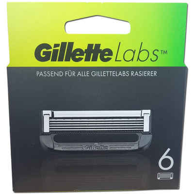 Gillette Rasierklingen Labs, 6-tlg., 6er Pack, Unglaublicher Komfort & Gründlichkeit