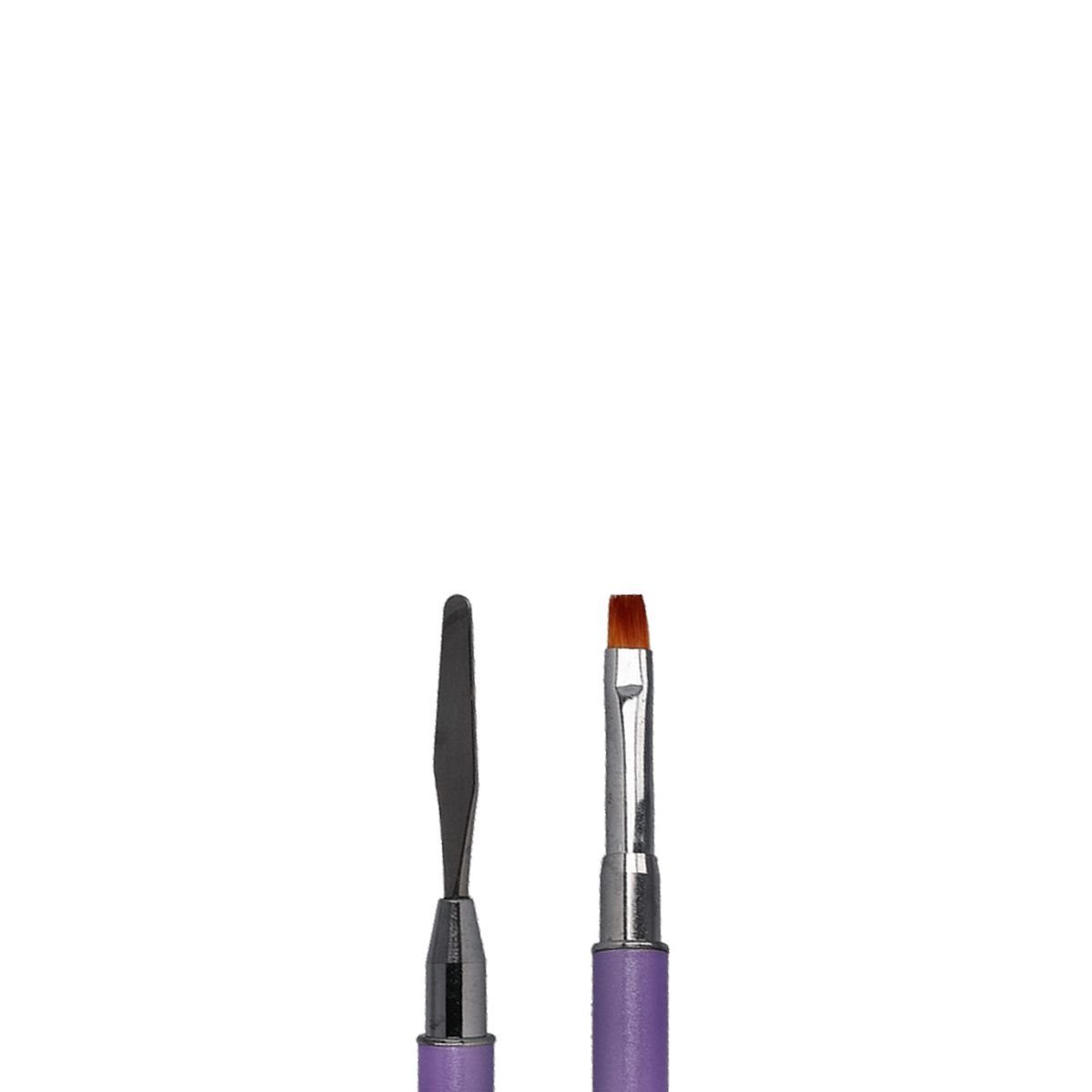 Sun Garden Nails UV-Nagellack Nail Steckpinsel Lila Spatel & Gelpinsel aus Kunsthaar - Square 2in1