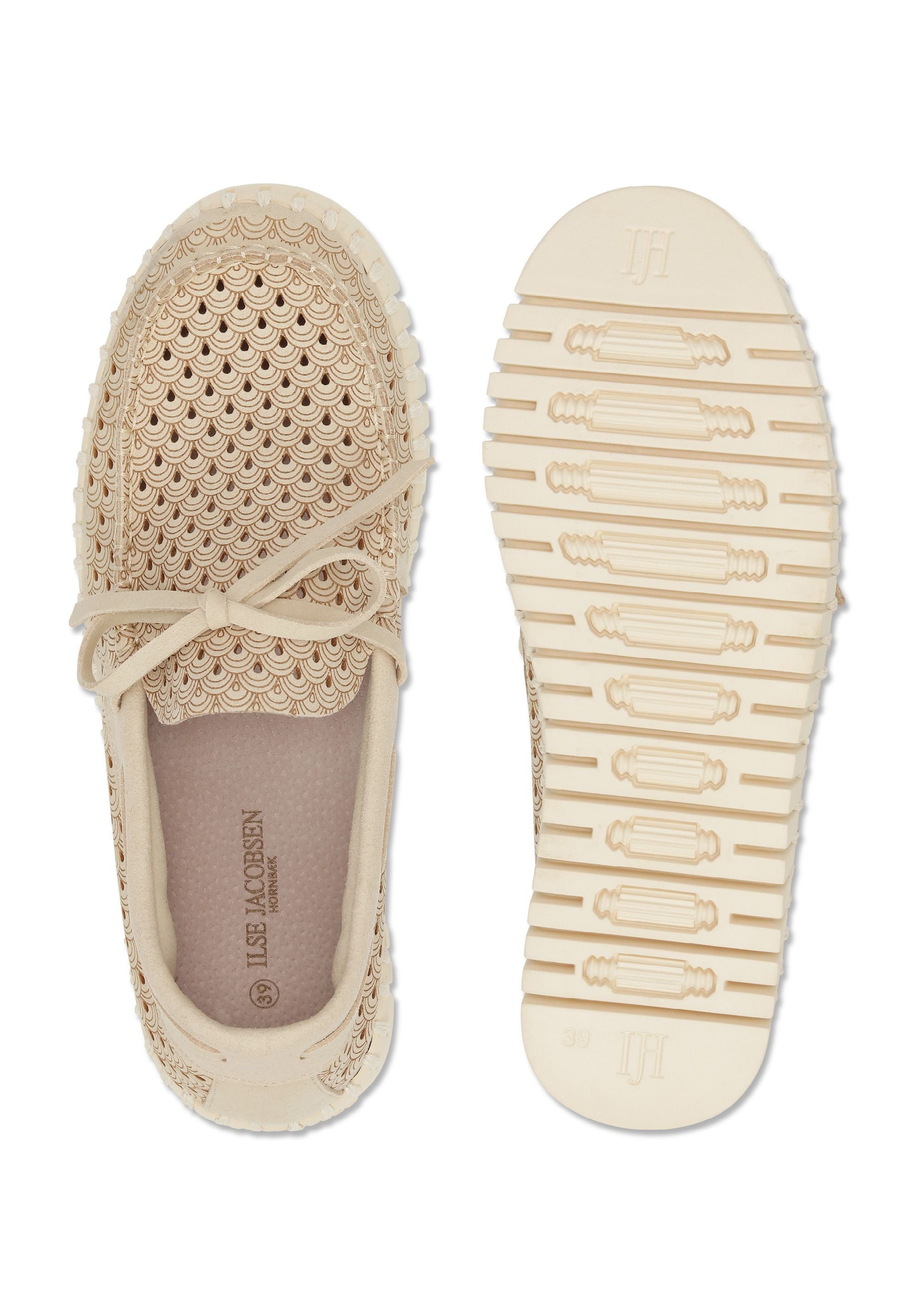 Ilse Jacobsen TULIP3074 Slipper Plateausohle, atmungsaktive Mikrofaser, hoher Tragekomfort