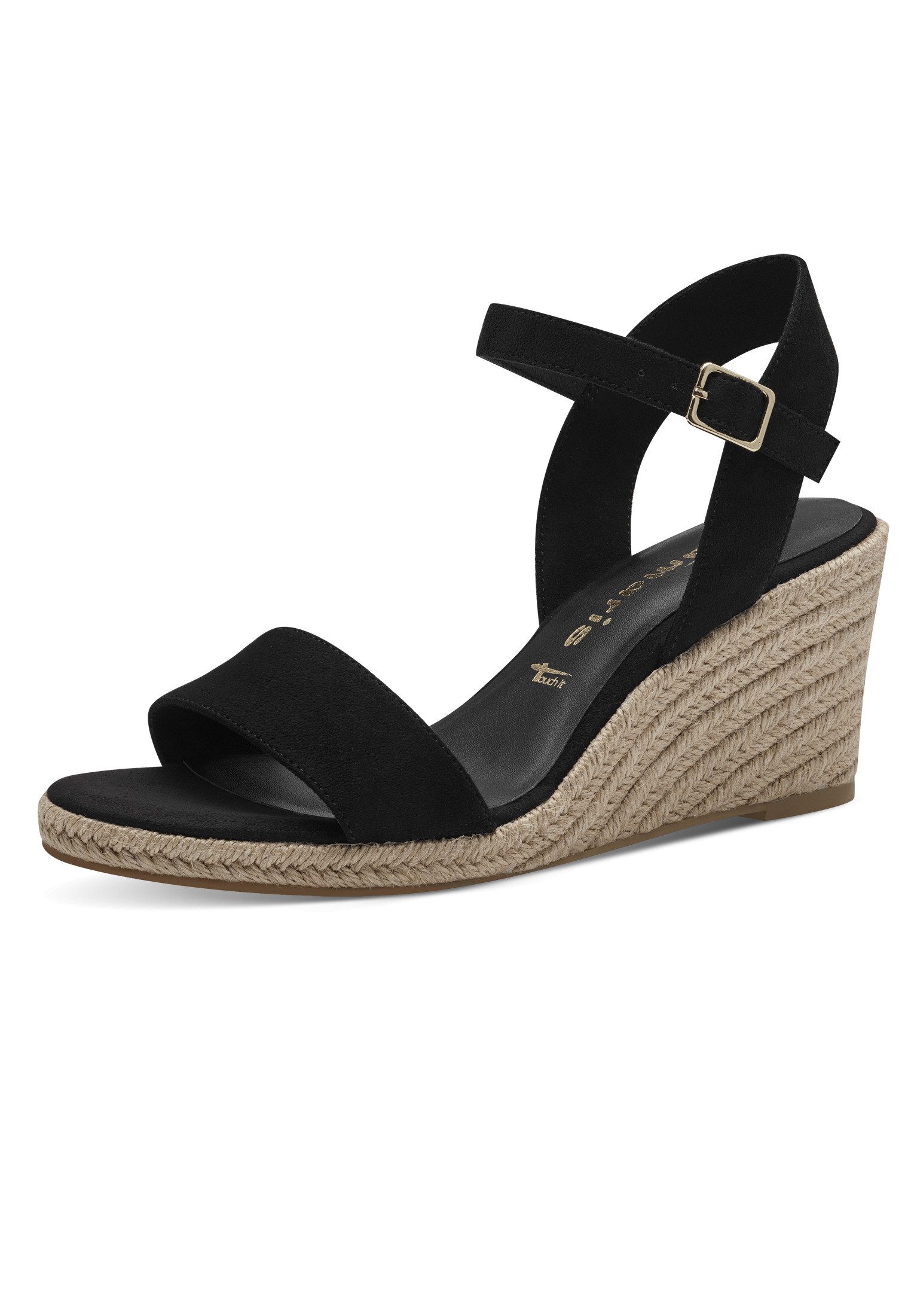 Tamaris 1-28300-42 001 Black Sandale