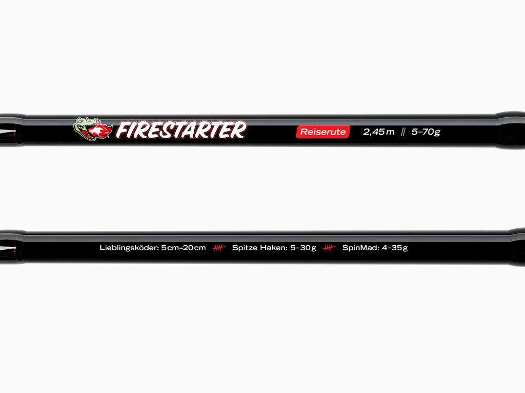 Lieblingsköder Reiserute FIRESTARTER - REISERUTE - LIEBLINGSKÖDER, (4-tlg), edel verarbeitet