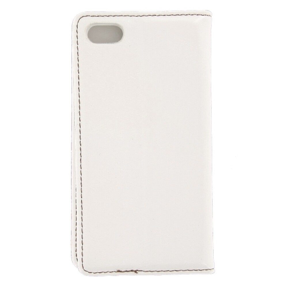 Handytasche Book Case Handyhülle für iPhone 6+, 6s+ Weiß Schutz Tasche (Book Cover)