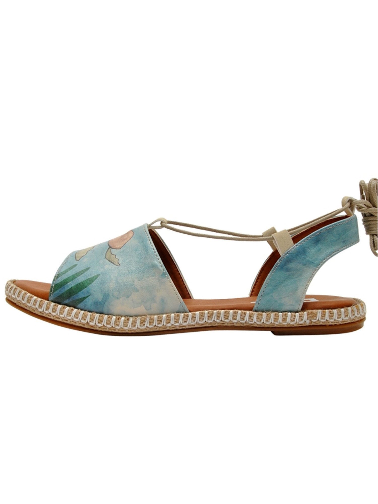 DOGO Hazel Victor Bicycles Damen Sandalen, Hazel Spread Your Wings Sandale Handgefertigt