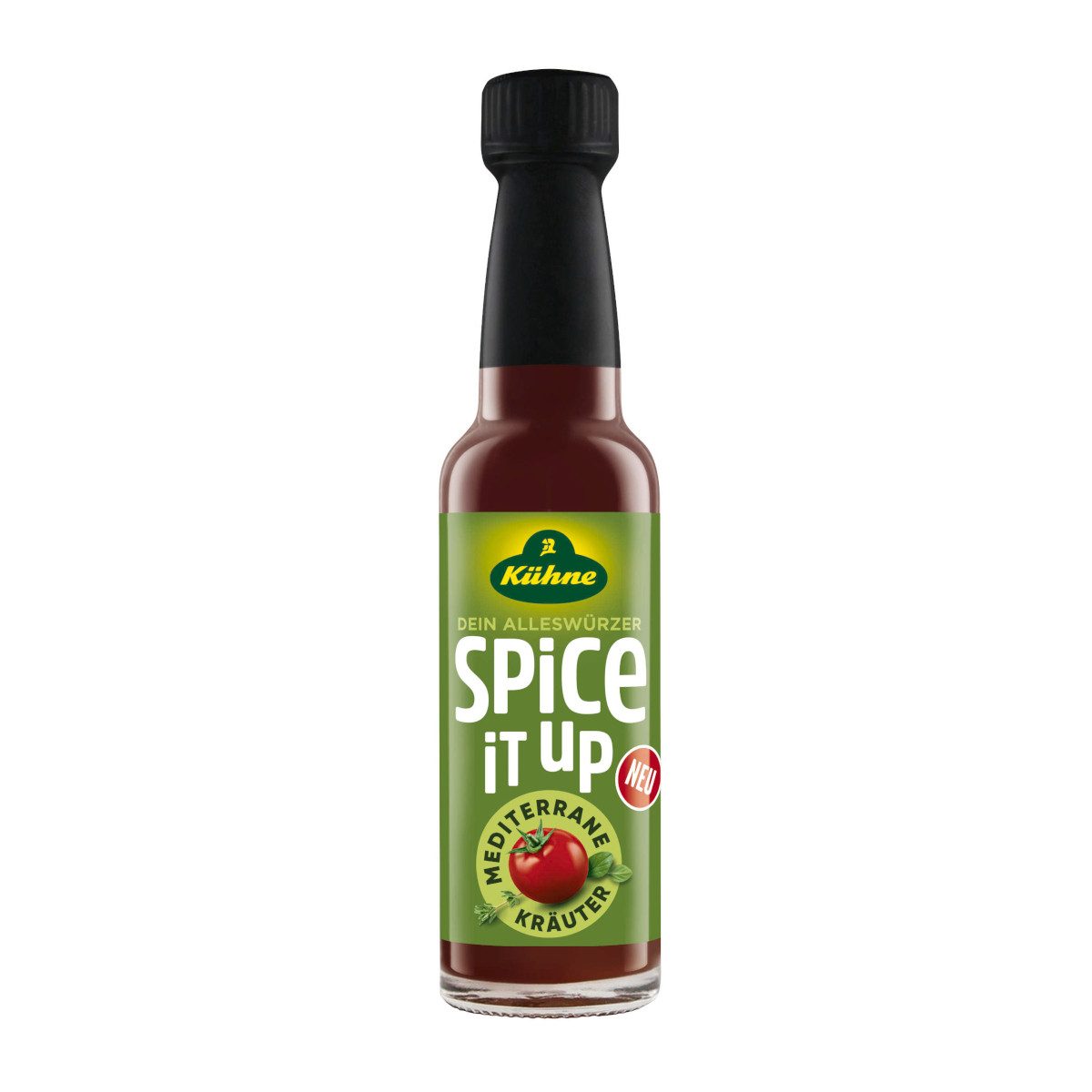 Kühne Saucen, Kühne Spice it up Mediterrane Kräuter Würzsauce Flasche 90ml