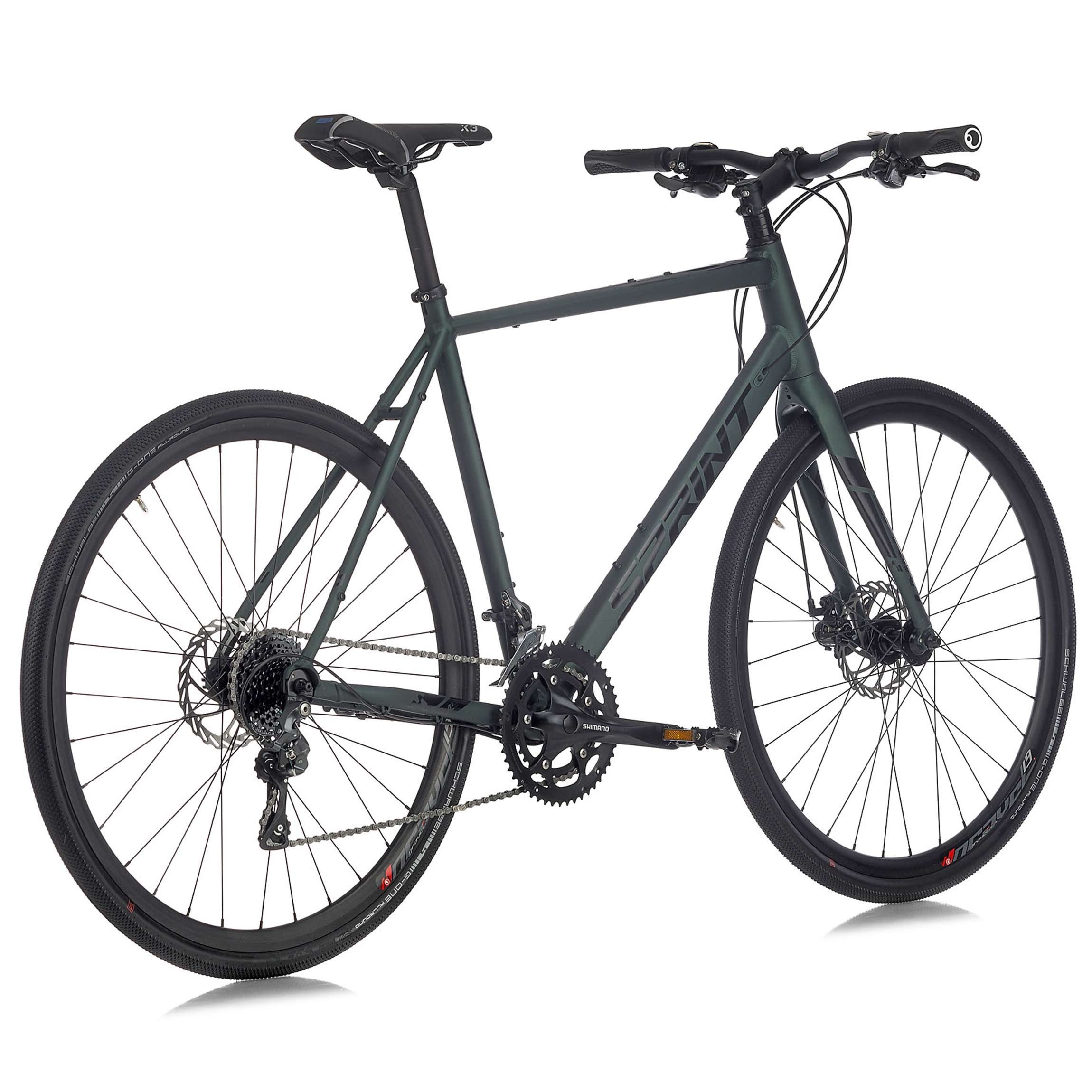 Airtracks Gravelbike 28 Zoll Herren Gravel Bike WHISPER PLUS Fahrrad 2x8 Gang, 16 Gang Shimano Claris RD-R2000 Schaltwerk, Kettenschaltung, (Turquoise), High End Gravel Fahrrad - Rahmenhöhen 52 cm 56 cm - Modell 2026