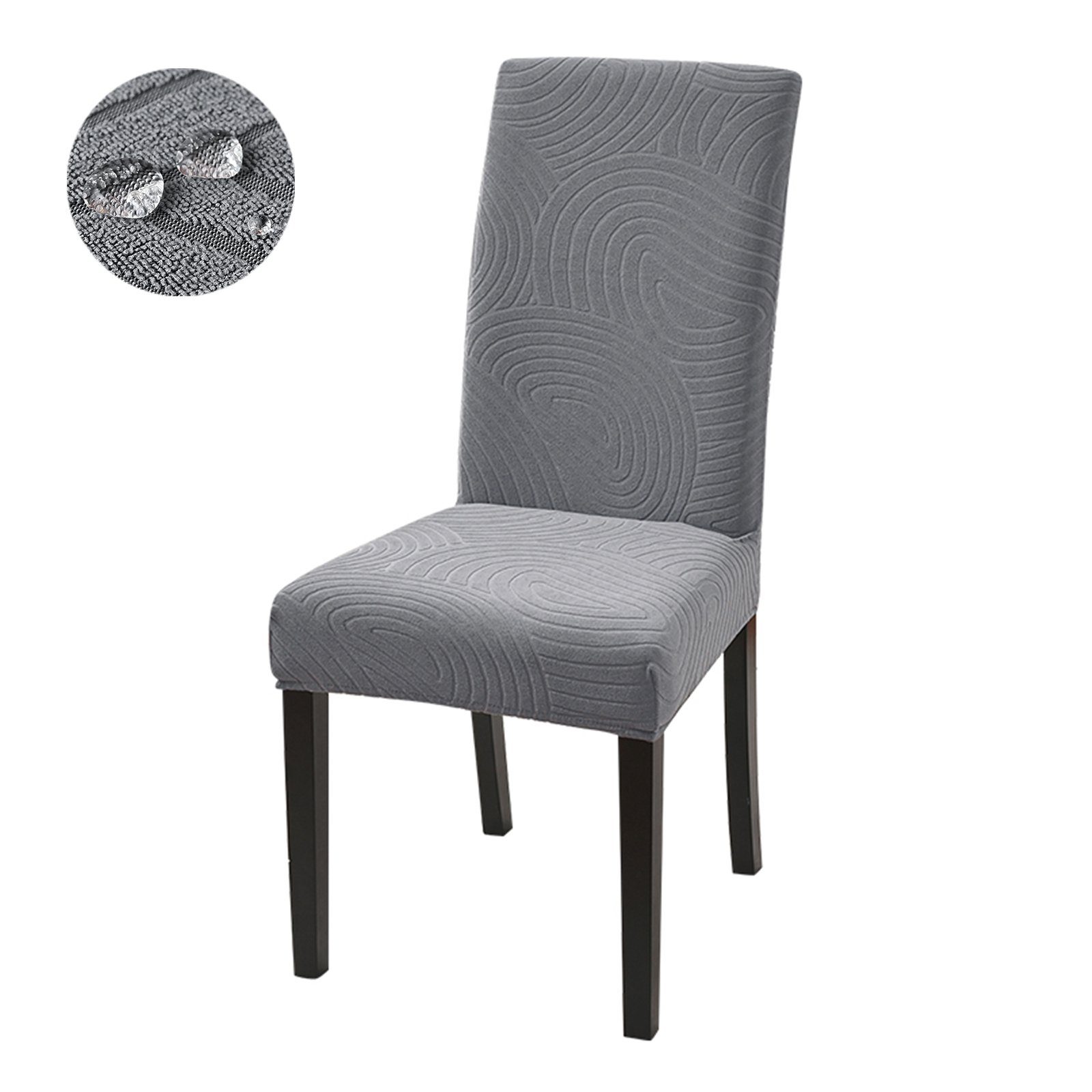 Rosnek Stuhlhusse Stretch, wasserdicht, geometrisch, für Bankett Esszimmer günstig online kaufen