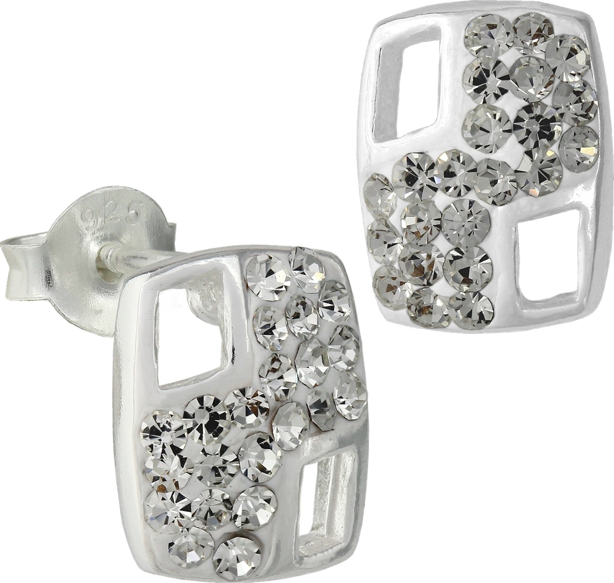 Paar Ohrstecker SilberDream Ohrringe Damen 925 Silber