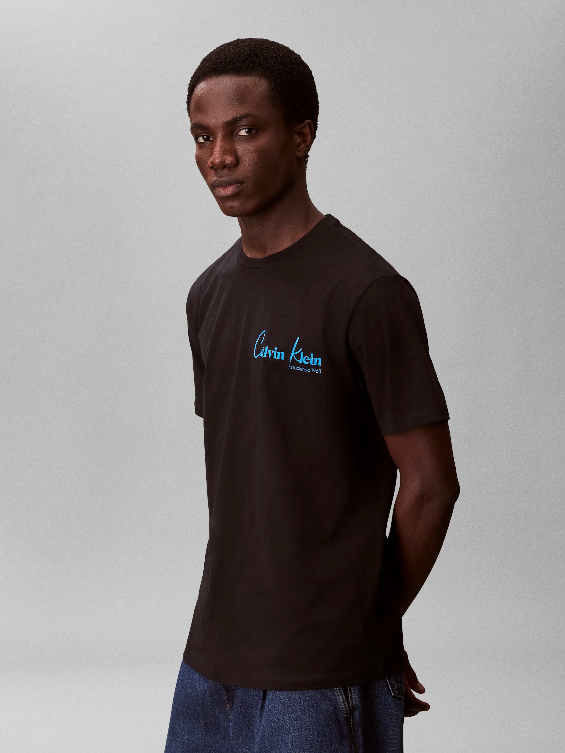 Calvin Klein Jeans T-Shirt JEANS GRAPHICS Regular fit mit Markenprint günstig online kaufen