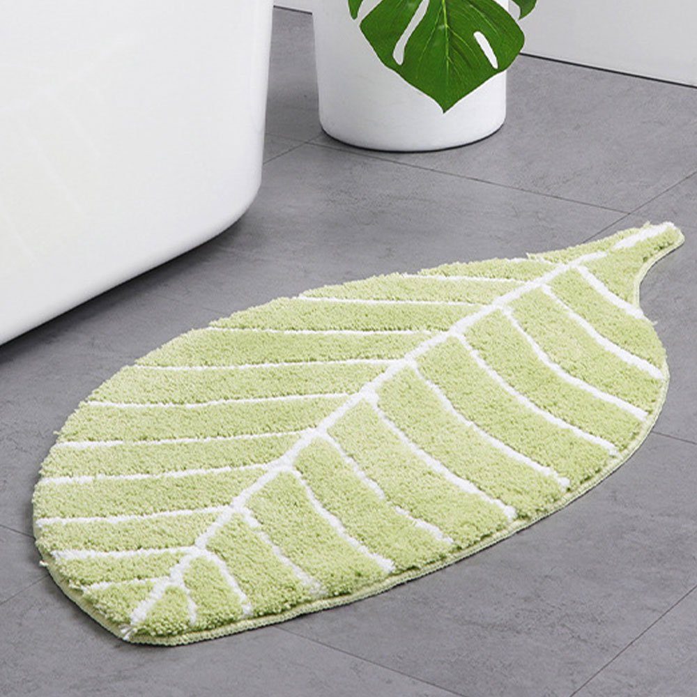 Teppich Einzigartige Blattform Stilvoll Minimalistisch Teppich Hohe Dichte,  LAKKEC, 60*90cm, 50*120cm