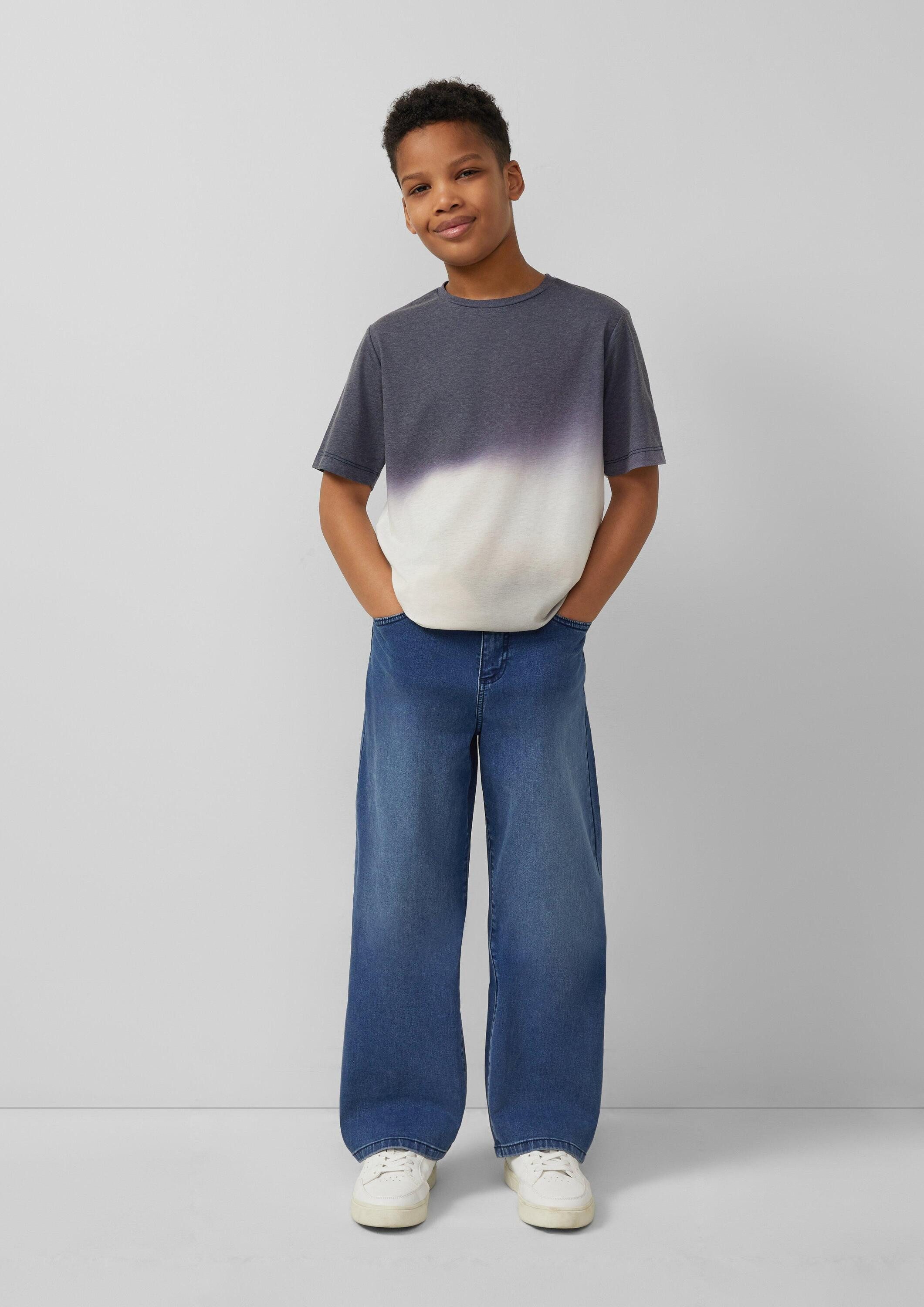 s.Oliver Kurzarmshirt T-Shirt T-Shirt mit Farbverlauf