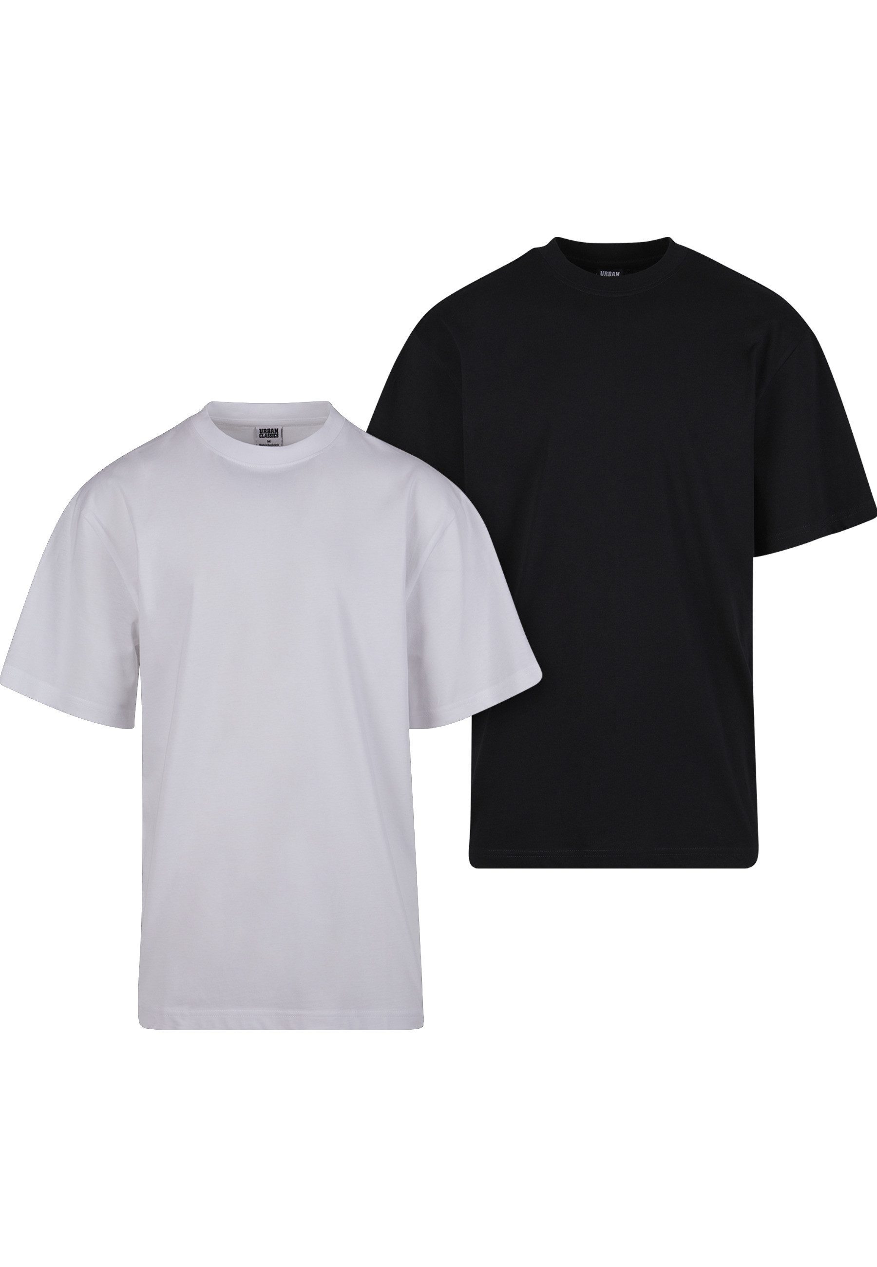 URBAN CLASSICS T-Shirt Urban Classics Herren Tall Tee 2-Pack (1-tlg)