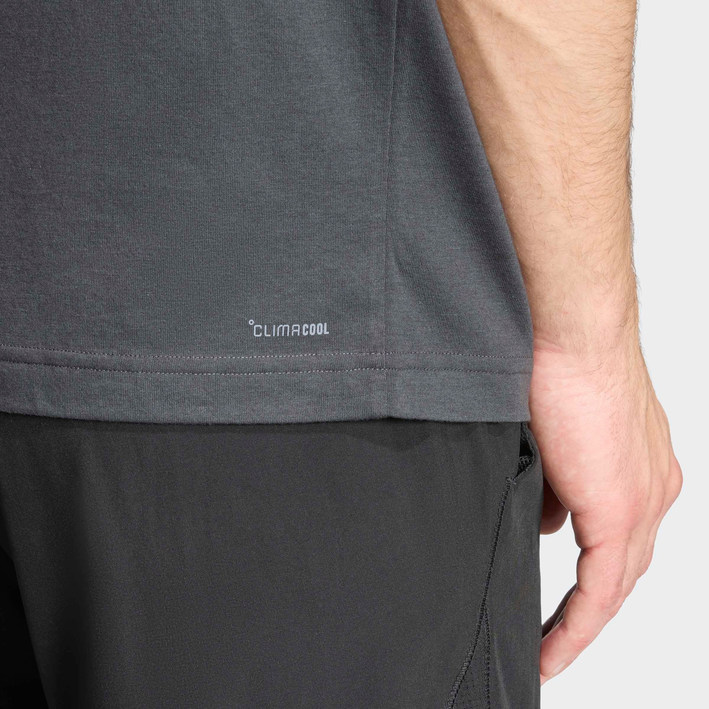adidas Performance T-Shirt POWER GRAPHIC sportlicher Stil, kurze Ärmel, mit CLIMACOOL Technologie – Bild 5 von 5