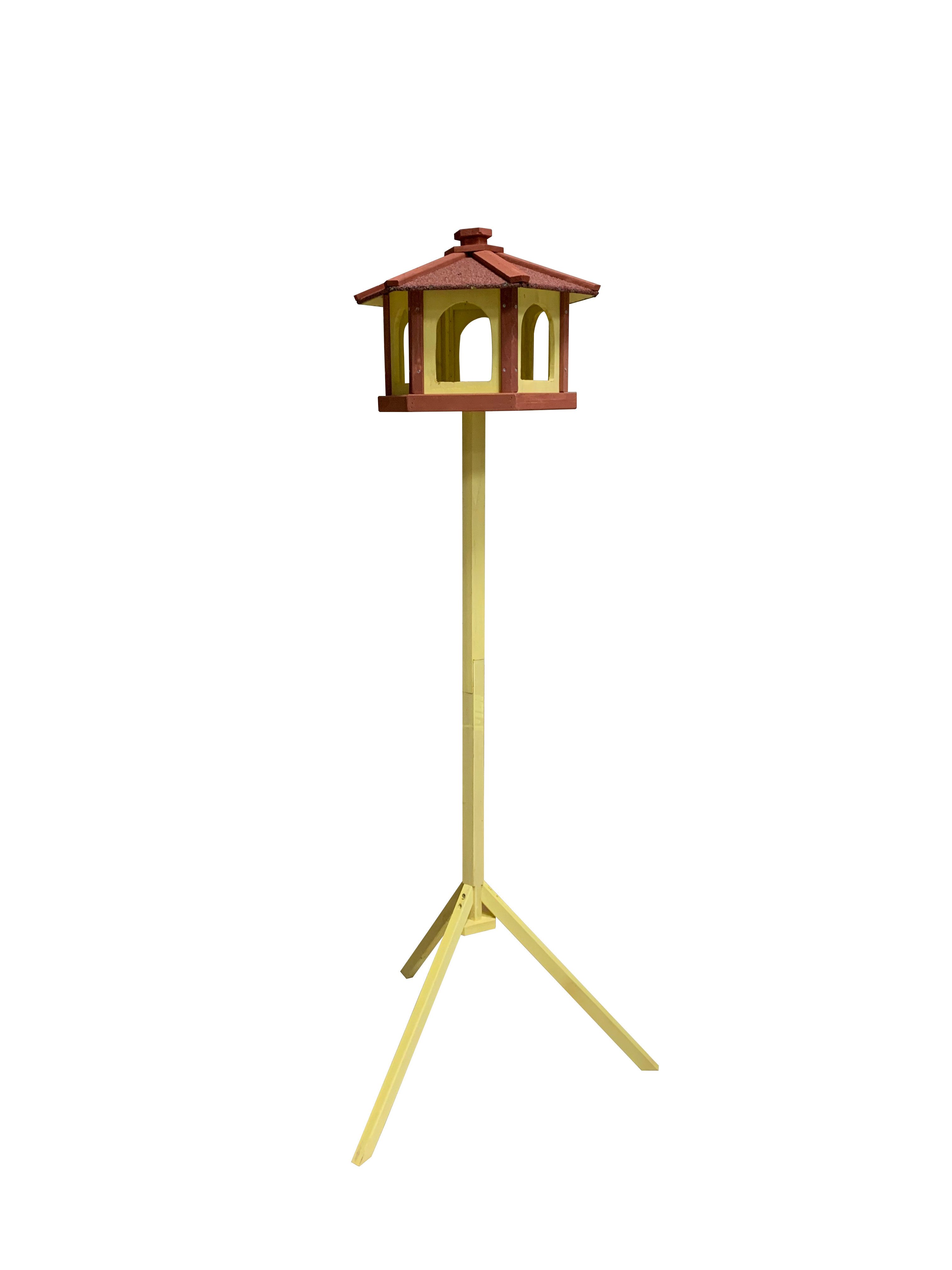 Vogelhaus Vogelhaus CHIEMSEE mit Ständer Vogelfutterhaus Futterhaus Vogel Haus