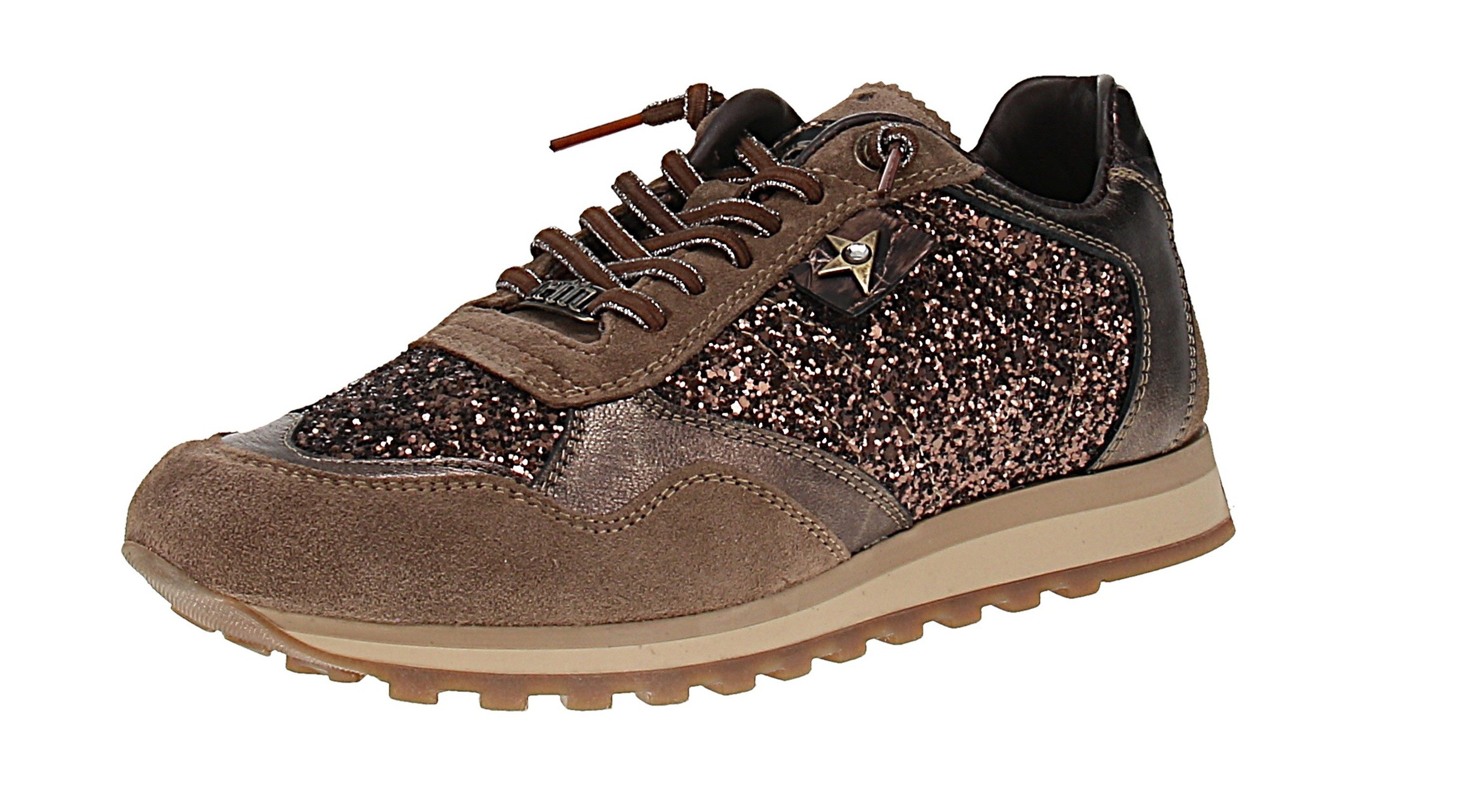 Cetti C-848 SRA INV27 - Damen Sneaker - Ante-Glitter-Vision Sneaker