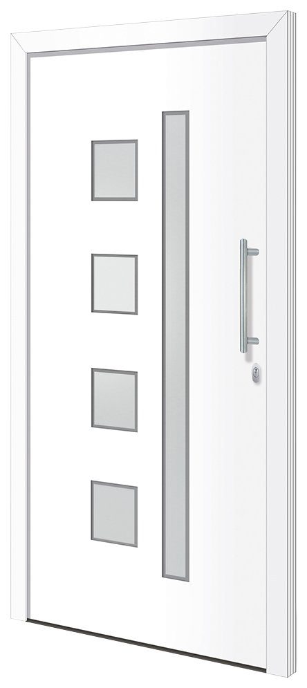 RORO Türen & Fenster Haustür »Otto 12«, BxH: 110x210 cm, weiß, ohne Griff  online kaufen | OTTO