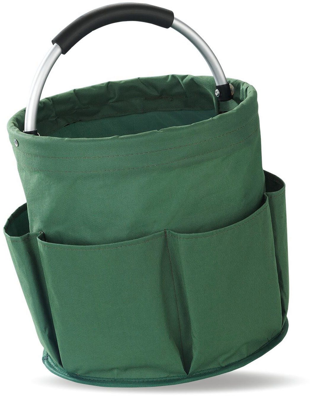 Maximex Organizer Universal-Reinigungs-Caddy (1 St), mit 6 Außentaschen für Gartenwerkzeug, großes Hauptfach, faltbar, 16 l