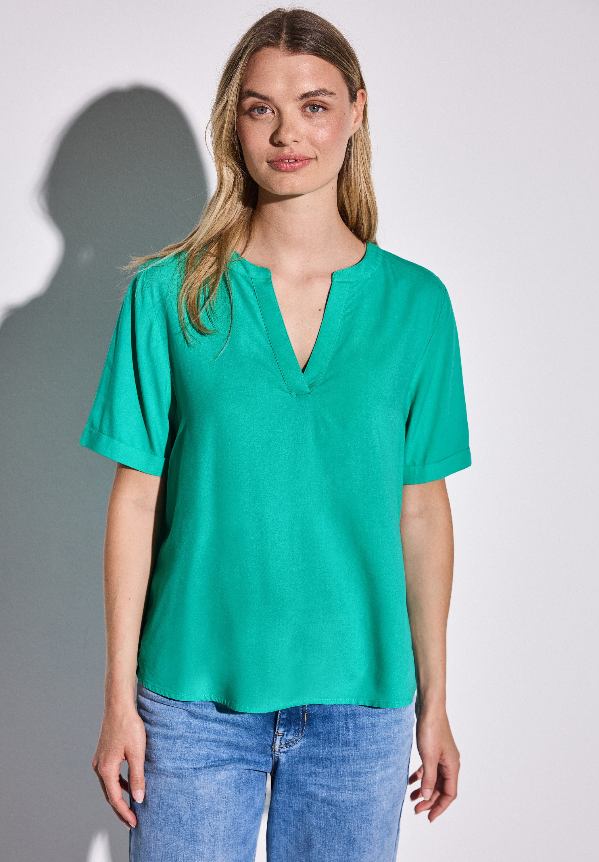 STREET ONE Shirtbluse, aus softer Viskose günstig online kaufen