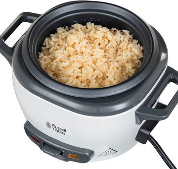 RUSSELL HOBBS Reiskocher Mini 27020-56, 200 W, 0,4 l – Warmhaltefunktion, inkl. Reislöffel & Messbecher